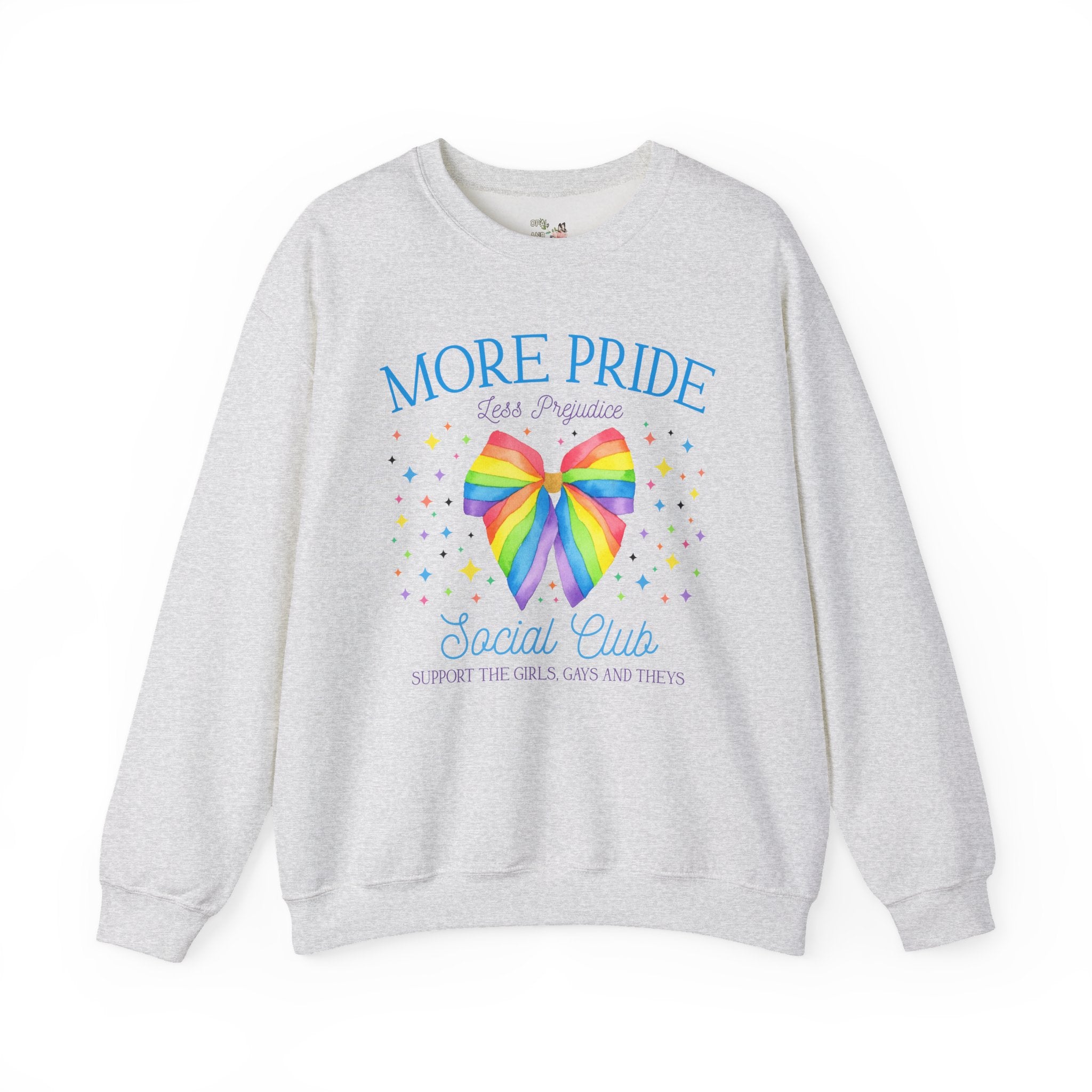 More Pride Less Prejudice: Book Lover Pride Month Shirt for LGBTQ Ally, Cute Bookish Gift for Lesbian, Jane Austen Bookworm, Romance Reader - Opal and June