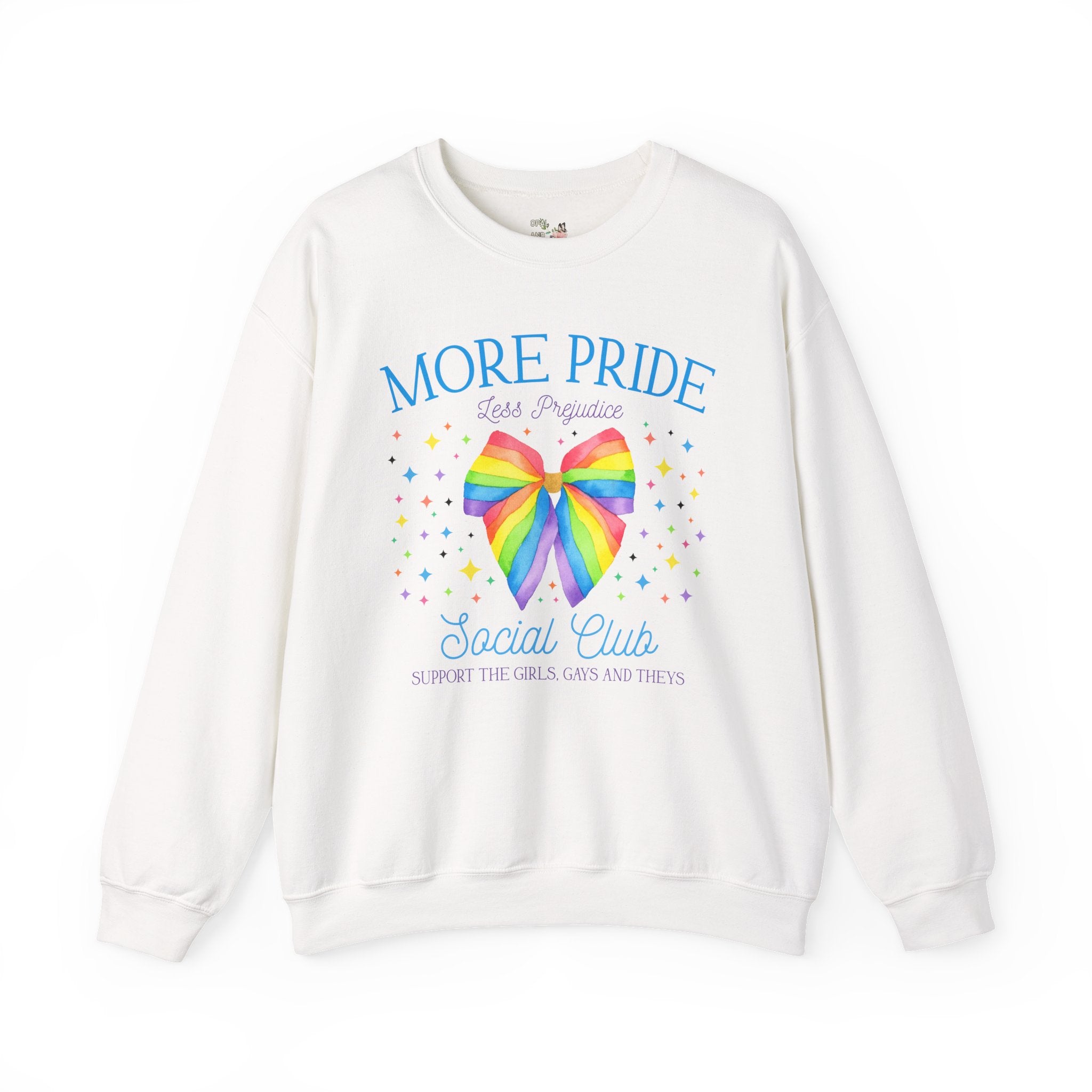 More Pride Less Prejudice: Book Lover Pride Month Shirt for LGBTQ Ally, Cute Bookish Gift for Lesbian, Jane Austen Bookworm, Romance Reader - Opal and June