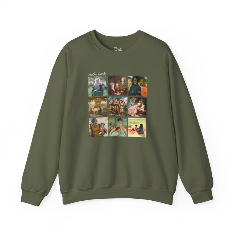 Motherhood Art History Sweatshirt for Mom Who Loves Art, Cute Humanities Professor Shirt, Mary Cassatt, 19th Century Art, Paintings of Moms - Opal and June