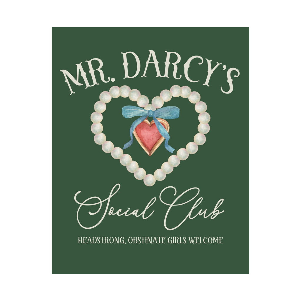 Mr. Darcy's Social Club: Poster Print - Opal and June