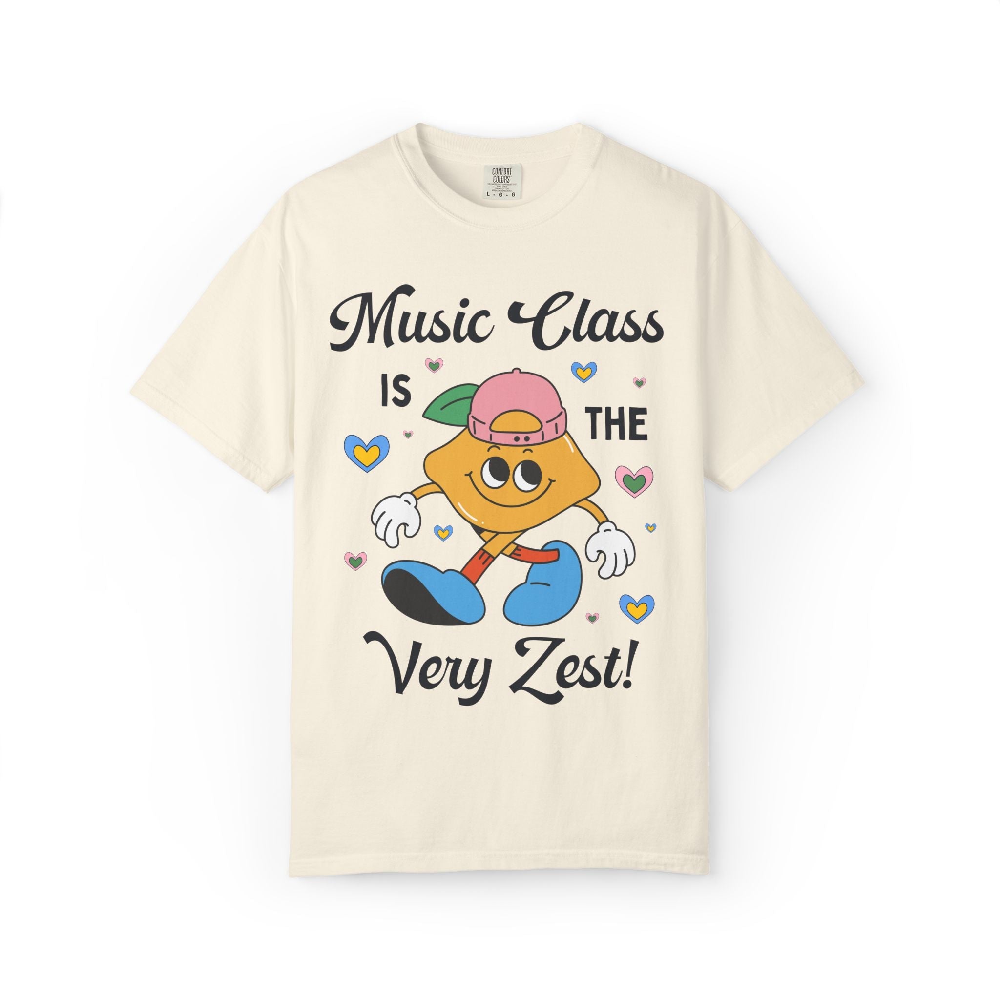 Music Class is The Very Zest: Matching Teacher T-Shirt for Meet the Teacher Night or Back to School - Opal and June