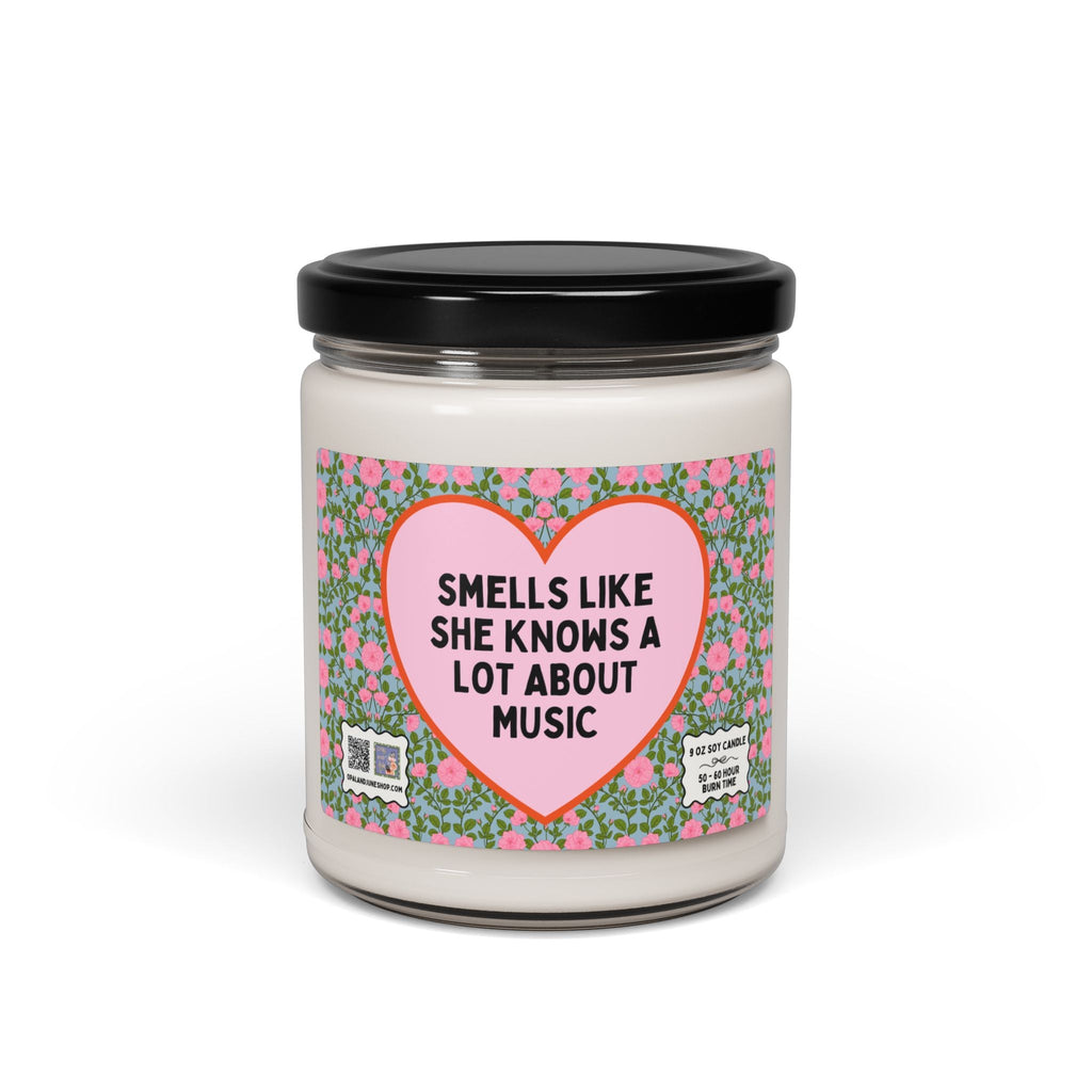 Music Teacher or Music Lover Gift, 9 Oz Soy Candle for Chorus Teacher or Music Teacher Gift, Funny Music Professor or Musician Present - Opal and June
