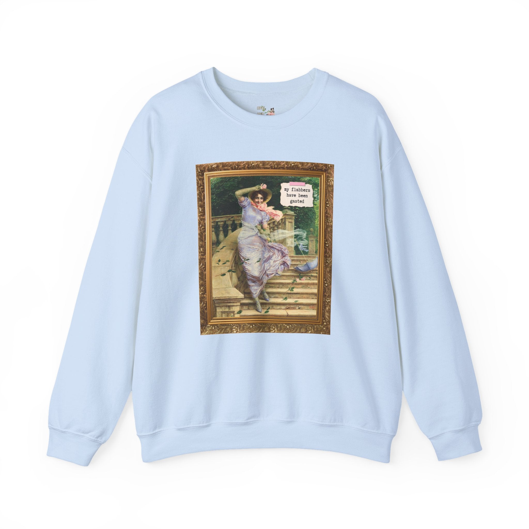My Flabbers Have Been Gasted Art History Sweatshirt, Funny Saying Gift, Art Historian, Humanites Major, Italian Art History, Gaetano Bellei - Opal and June