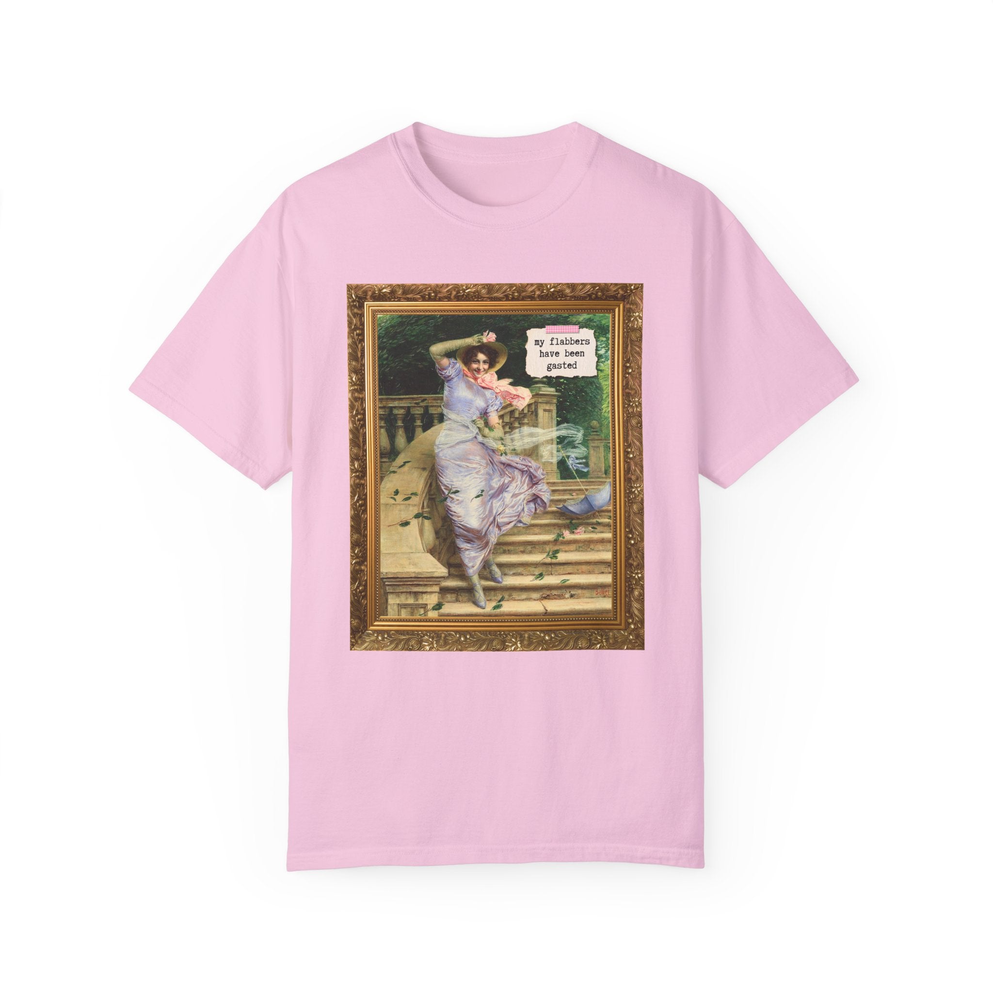 My Flabbers Have Been Gasted Art History T-Shirt, Funny Saying Gift for Art Historian, Humanites Major, Italian Art History, Gaetano Bellei - Opal and June