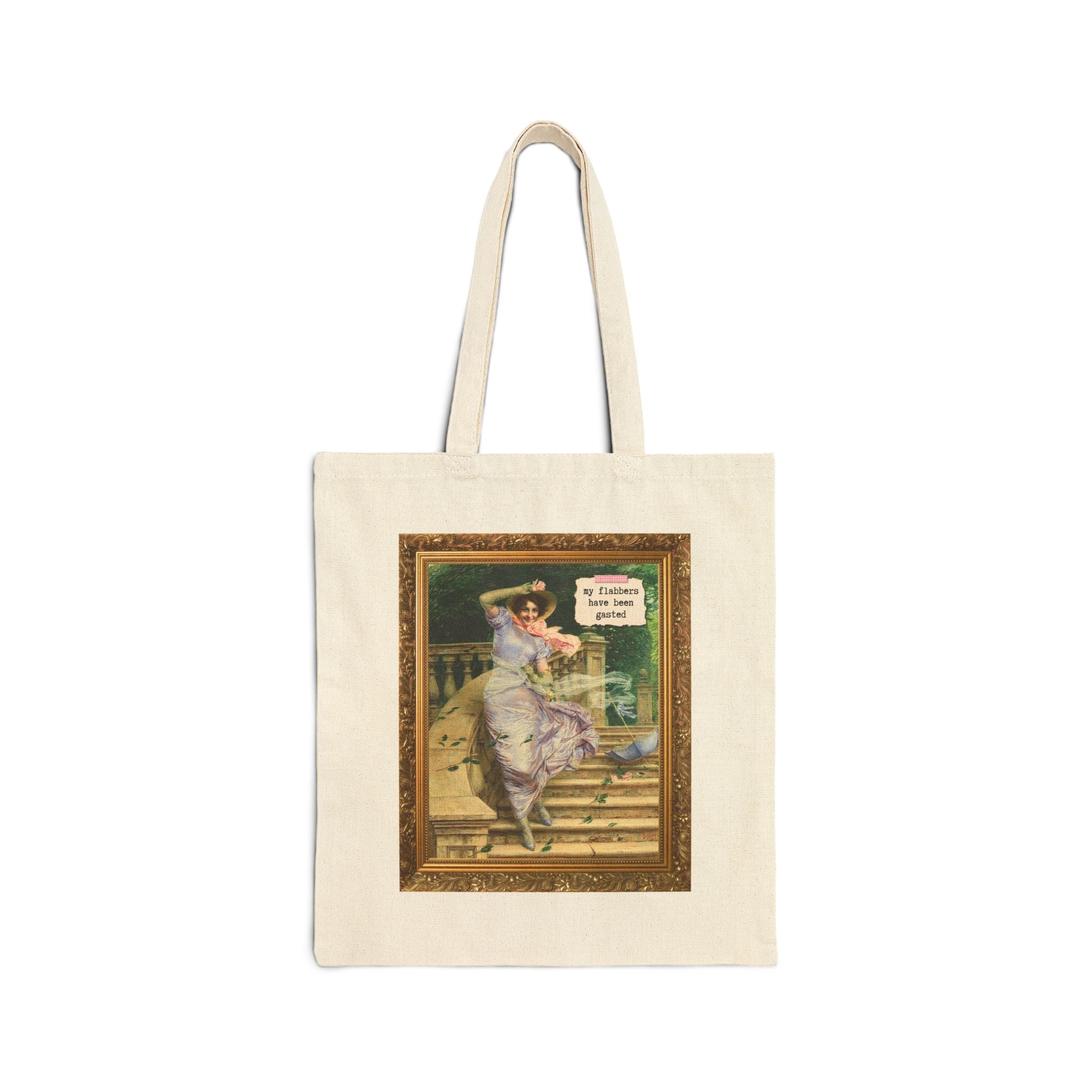 My Flabbers Have Been Gasted Art History Tote Bag - Opal and June