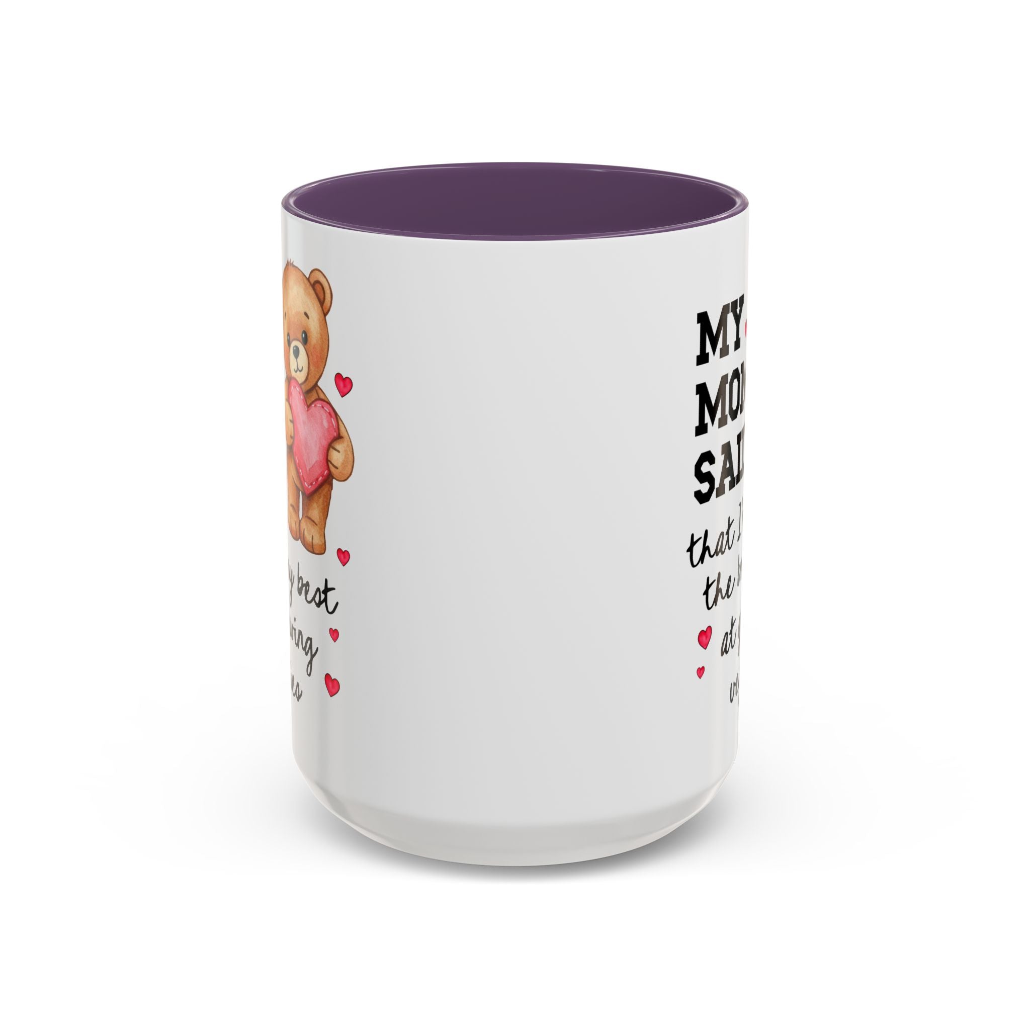 My Mom Said That I'm the Beary Best at Growing Veggies Coffee Mug - Opal and June