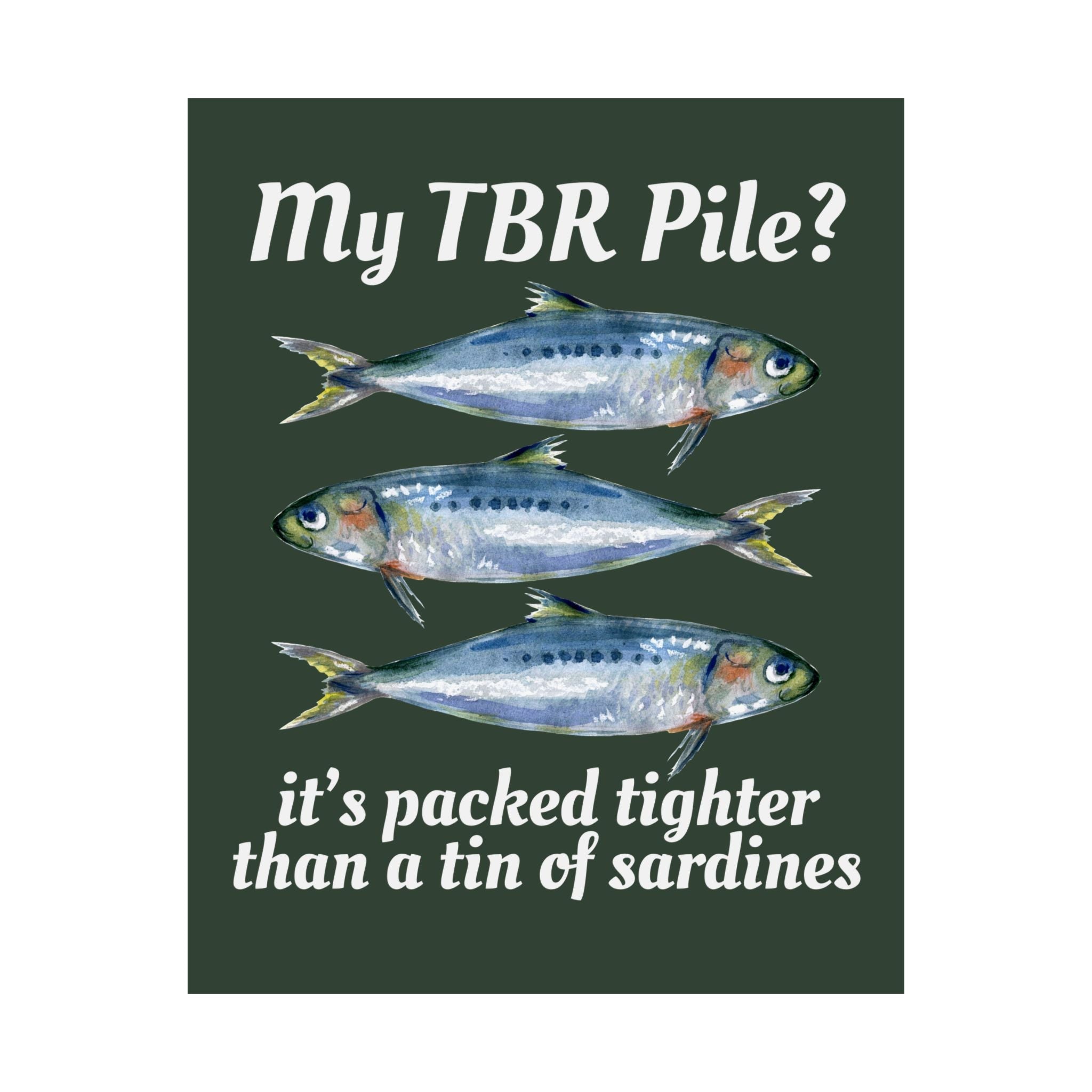 My TBR? It's Packed Tighter Than a Tin of Sardines - Opal and June