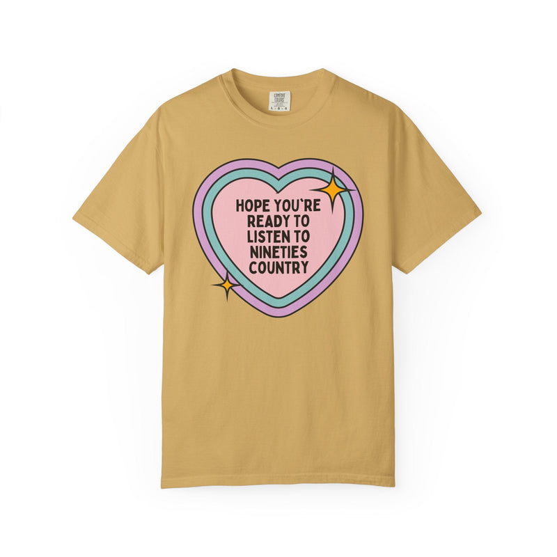 Nineties Country Music Lover Tee Shirt, Funny Saying Cute Birthday Gift for Friend Who Loves 1990s Western Music, Silly Mother's Day Present - Opal and June