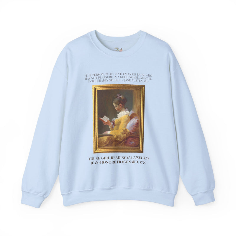 Northanger Abbey + JH Fragonard Crewneck - Opal and June