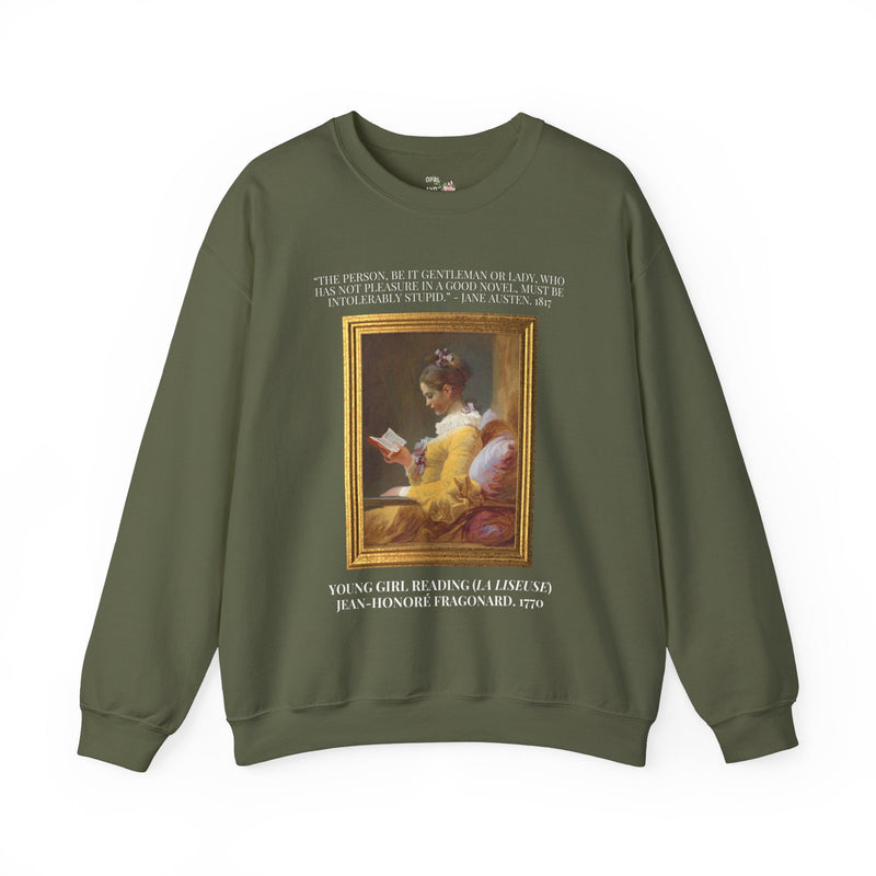 Northanger Abbey + JH Fragonard Crewneck - Opal and June