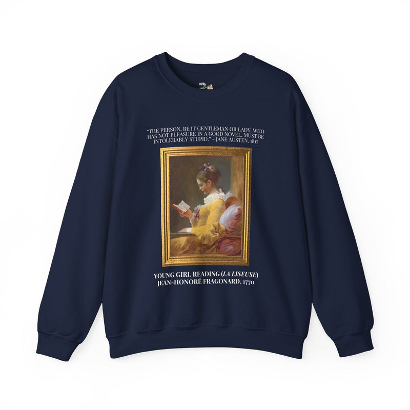 Northanger Abbey + JH Fragonard Crewneck - Opal and June