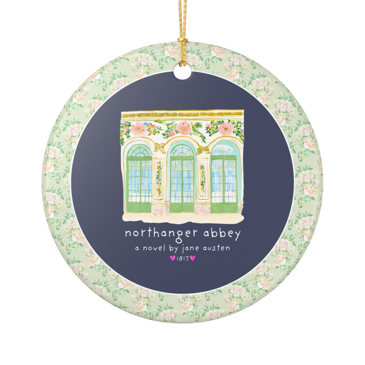 Northanger Abbey Ornament - Opal and June