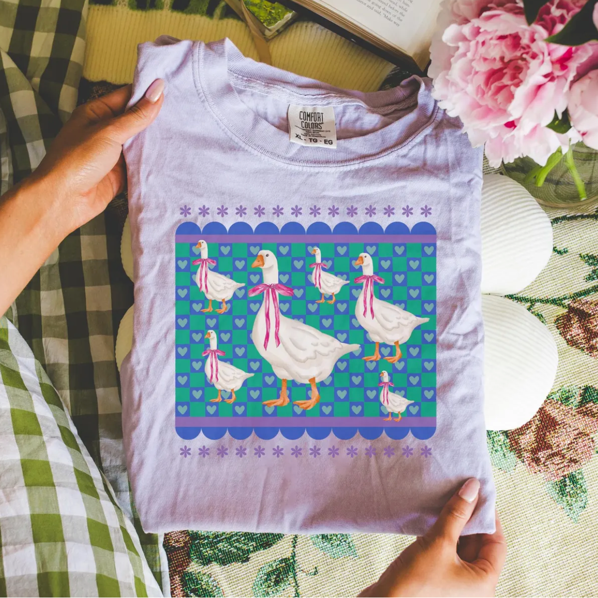 Nostalgic Silly Goose Tee Shirt - Opal and June