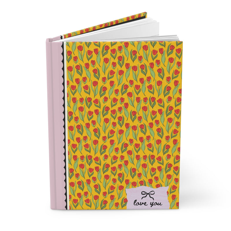 Notebook: Colorful Tulips - Opal and June