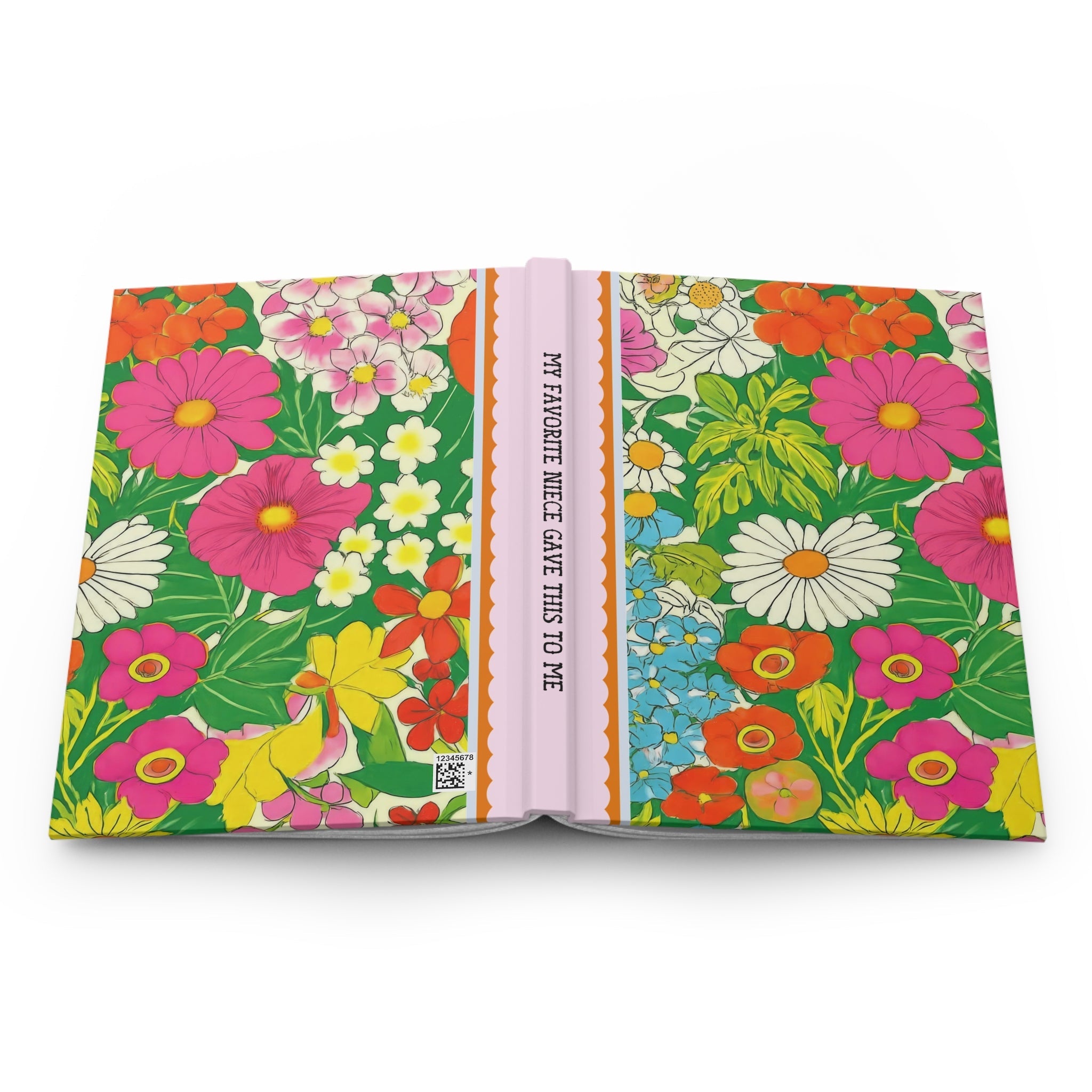 Notebook for Aunt: My Favorite Niece Gave This to Me, Funny Retro Aesthetic Journal with Lined Pages for Aunt, Funny Present for Aunt's Birthday - Opal and June