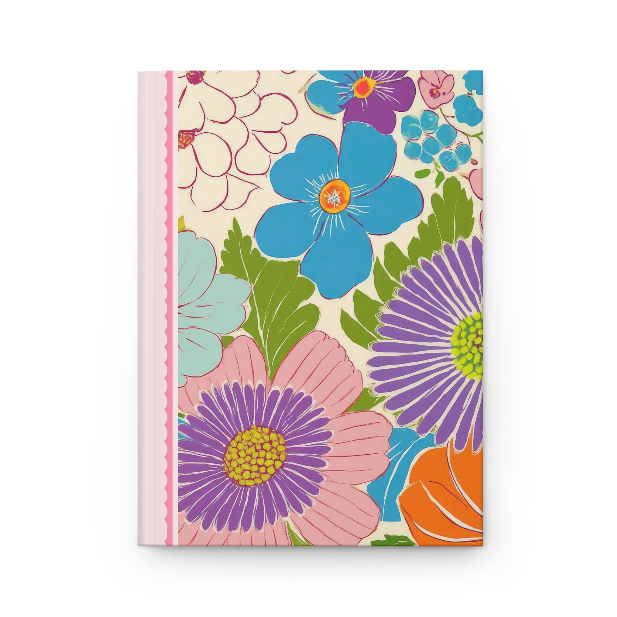 Notebook for Grandma or Nana: My Favorite Grandchild Gave This To Me, Funny Floral Gift from Granddaughter or Grandson, Silly Retro Journal with Lined Pages - Opal and June