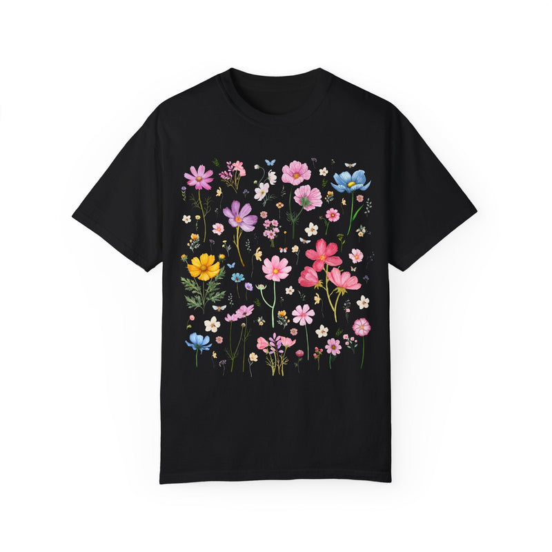 October Birth Month Cosmos Flower T-Shirt - Opal and June