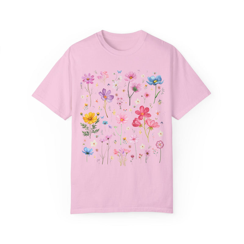 October Birth Month Cosmos Flower T-Shirt - Opal and June