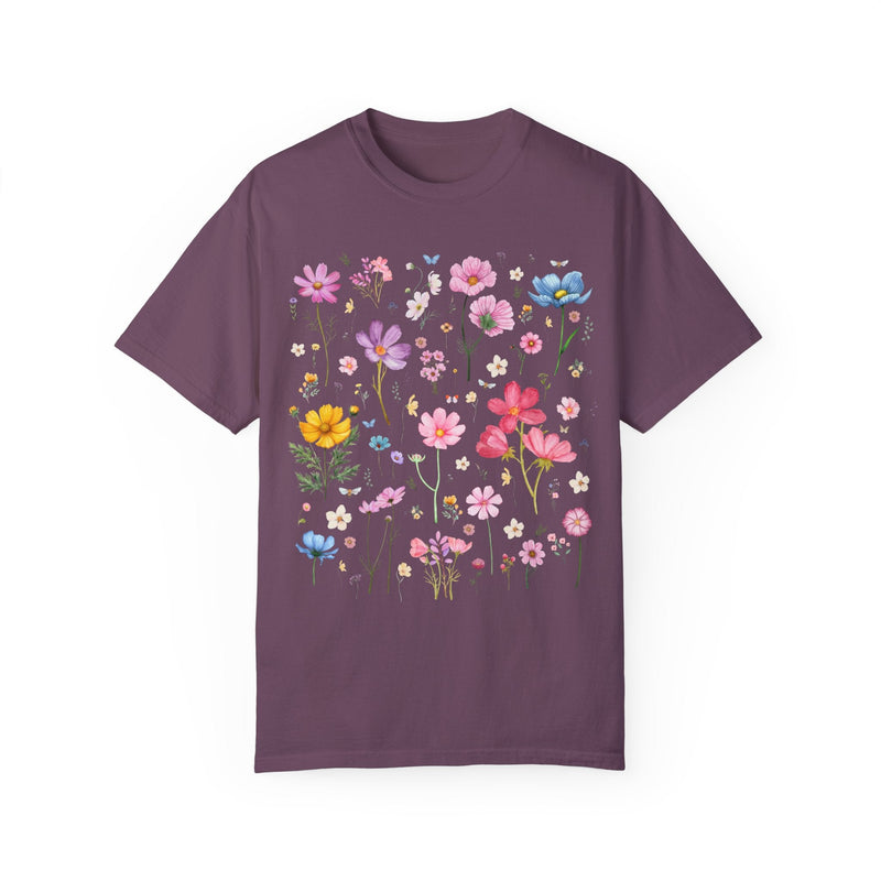 October Birth Month Cosmos Flower T-Shirt - Opal and June