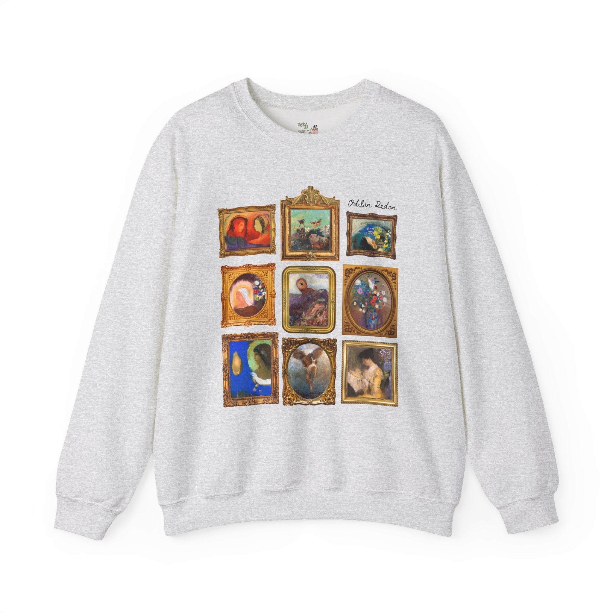 Odilon Redon Art History Sweatshirt: French Art History, 19th Century Post - Impressionism and Symbolism Art Movement, Humanities Major Gift - Opal and June