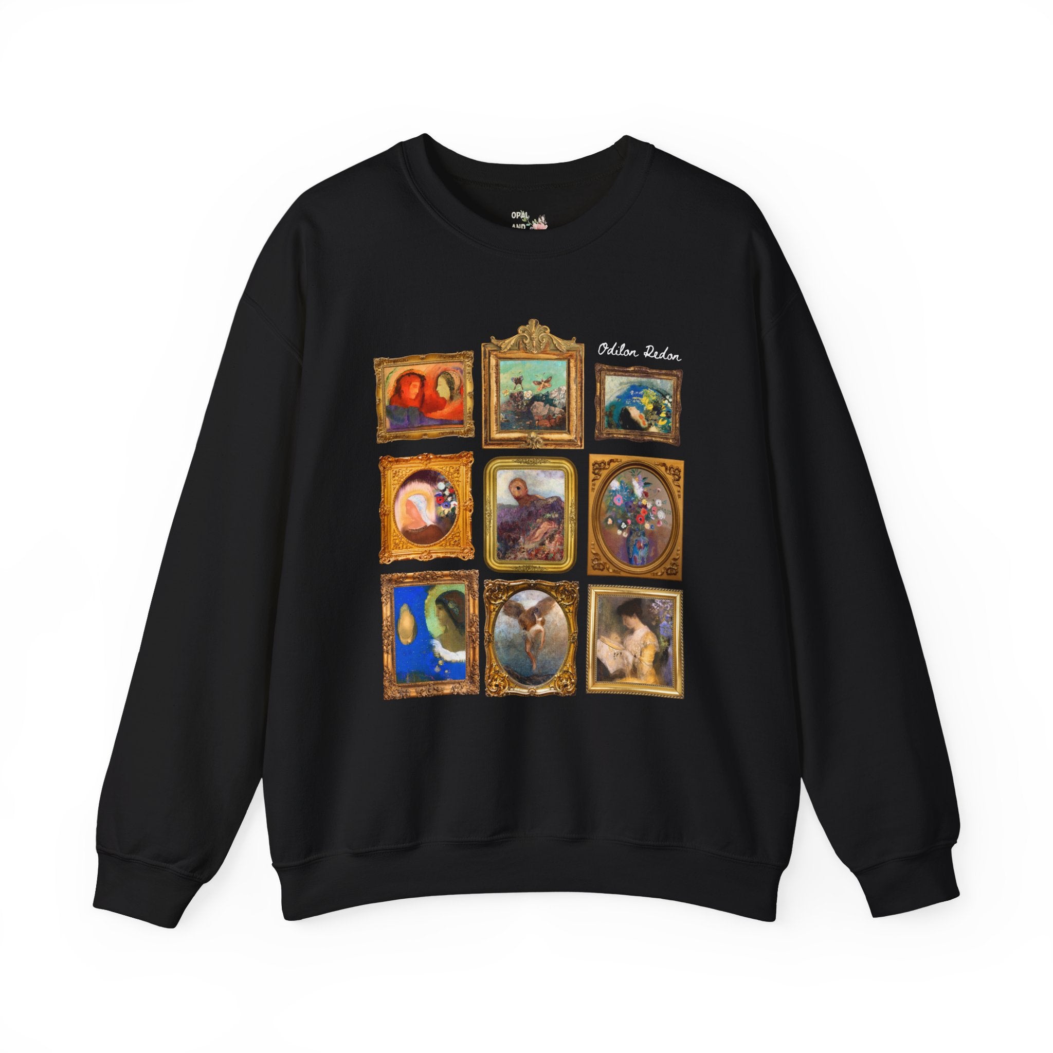 Odilon Redon Art History Sweatshirt: French Art History, 19th Century Post - Impressionism and Symbolism Art Movement, Humanities Major Gift - Opal and June
