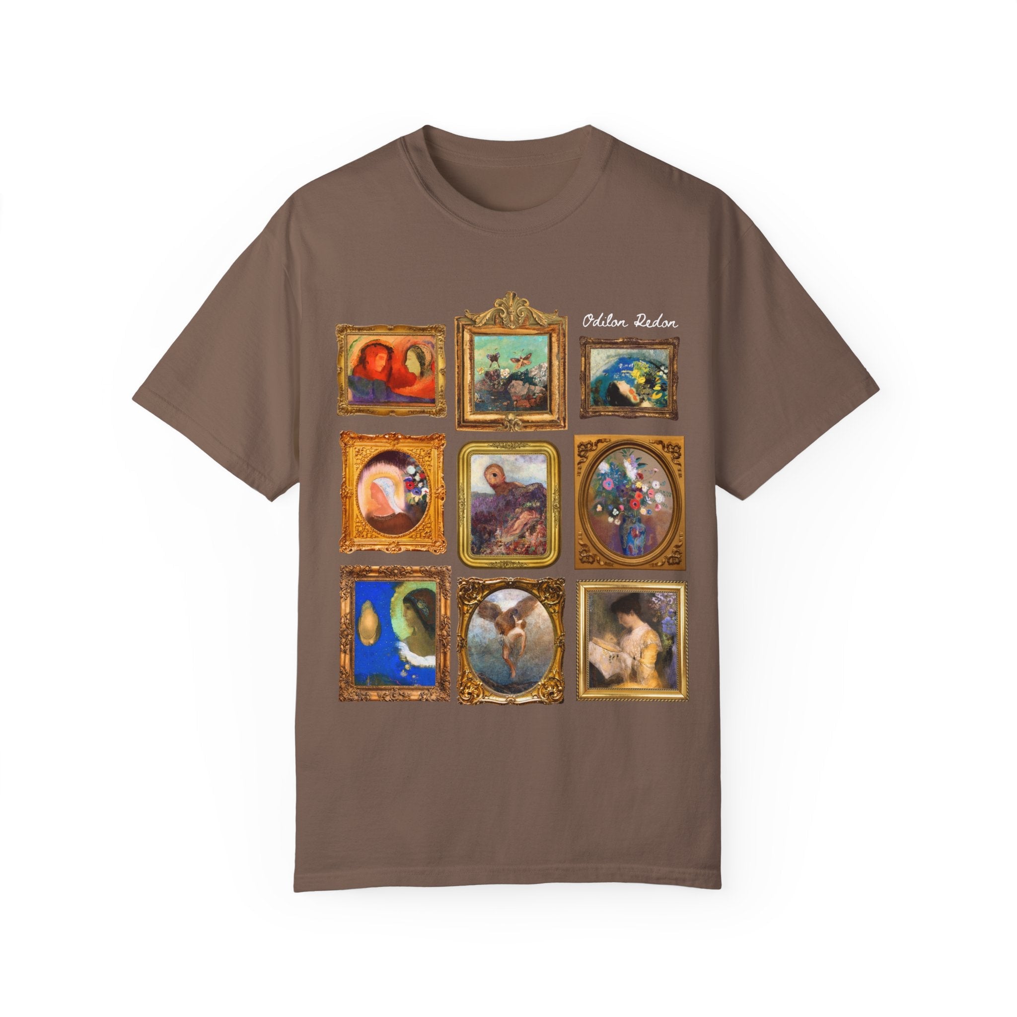 Odilon Redon Art History Tee Shirt: French Art History, 19th Century Post - Impressionism and Symbolism Art Movement, Humanities Major Gift - Opal and June