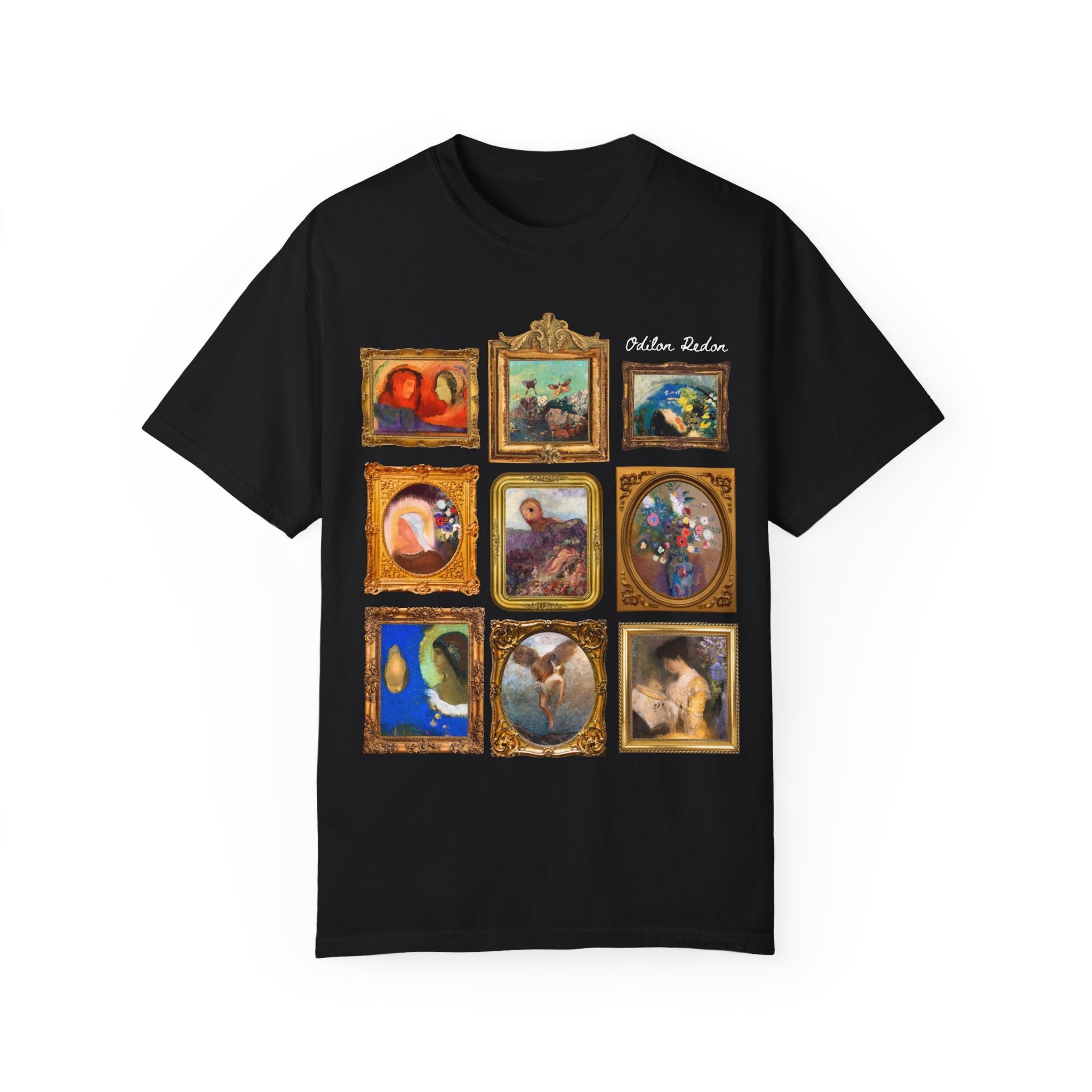 Odilon Redon Art History Tee Shirt: French Art History, 19th Century Post - Impressionism and Symbolism Art Movement, Humanities Major Gift - Opal and June