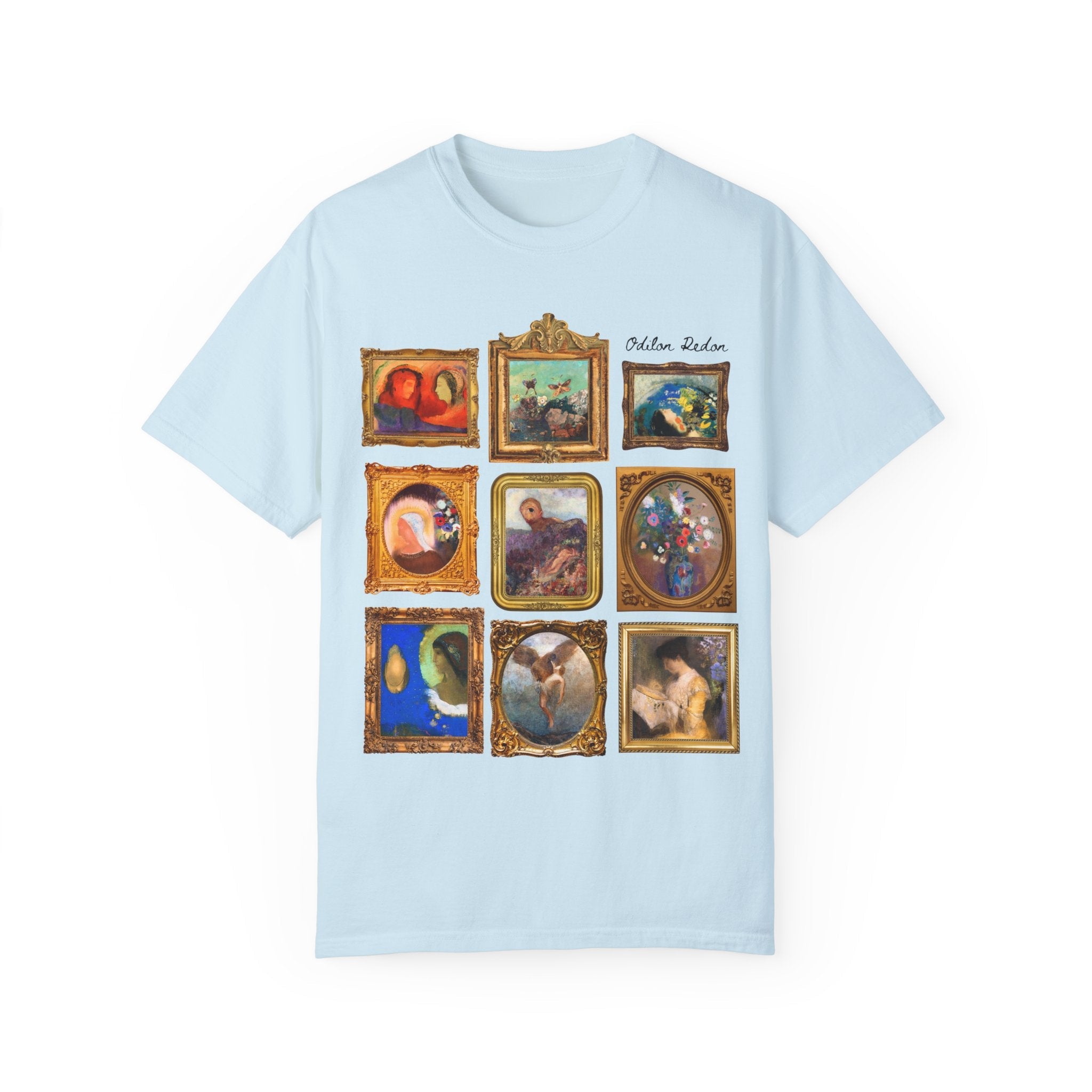 Odilon Redon Art History Tee Shirt: French Art History, 19th Century Post - Impressionism and Symbolism Art Movement, Humanities Major Gift - Opal and June
