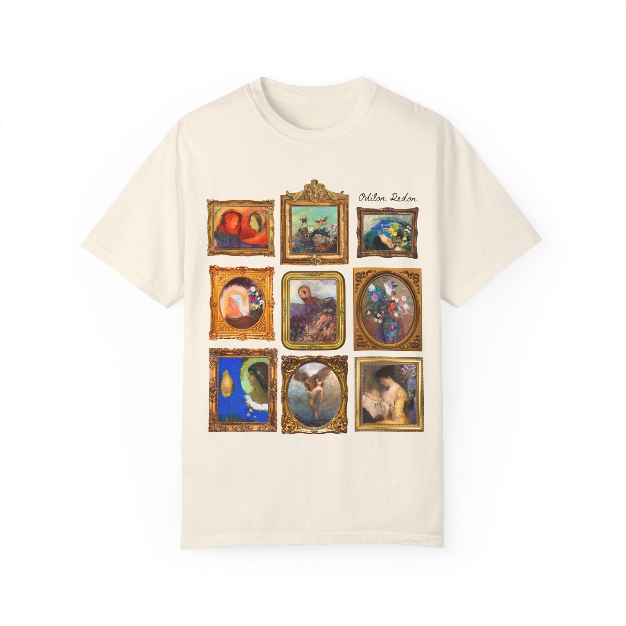 Odilon Redon Art History Tee Shirt: French Art History, 19th Century Post - Impressionism and Symbolism Art Movement, Humanities Major Gift - Opal and June