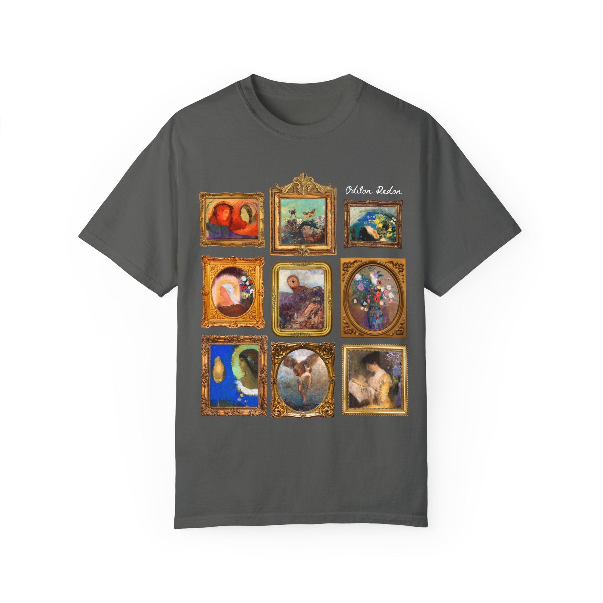 Odilon Redon Art History Tee Shirt: French Art History, 19th Century Post - Impressionism and Symbolism Art Movement, Humanities Major Gift - Opal and June