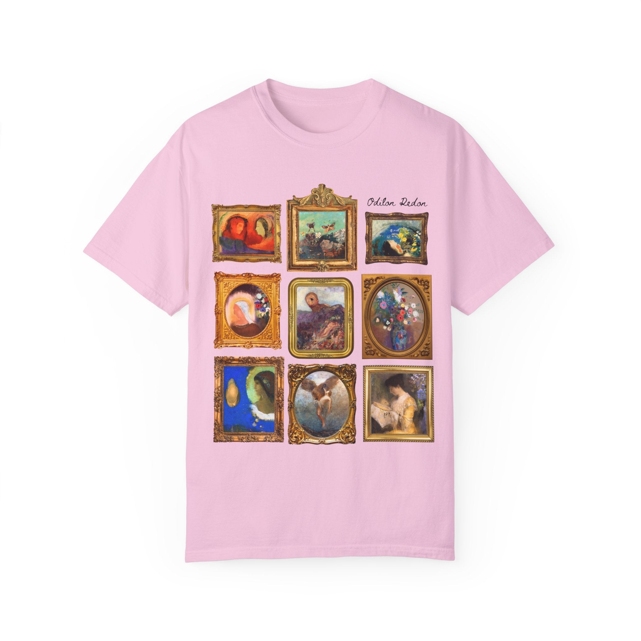 Odilon Redon Art History Tee Shirt: French Art History, 19th Century Post - Impressionism and Symbolism Art Movement, Humanities Major Gift - Opal and June