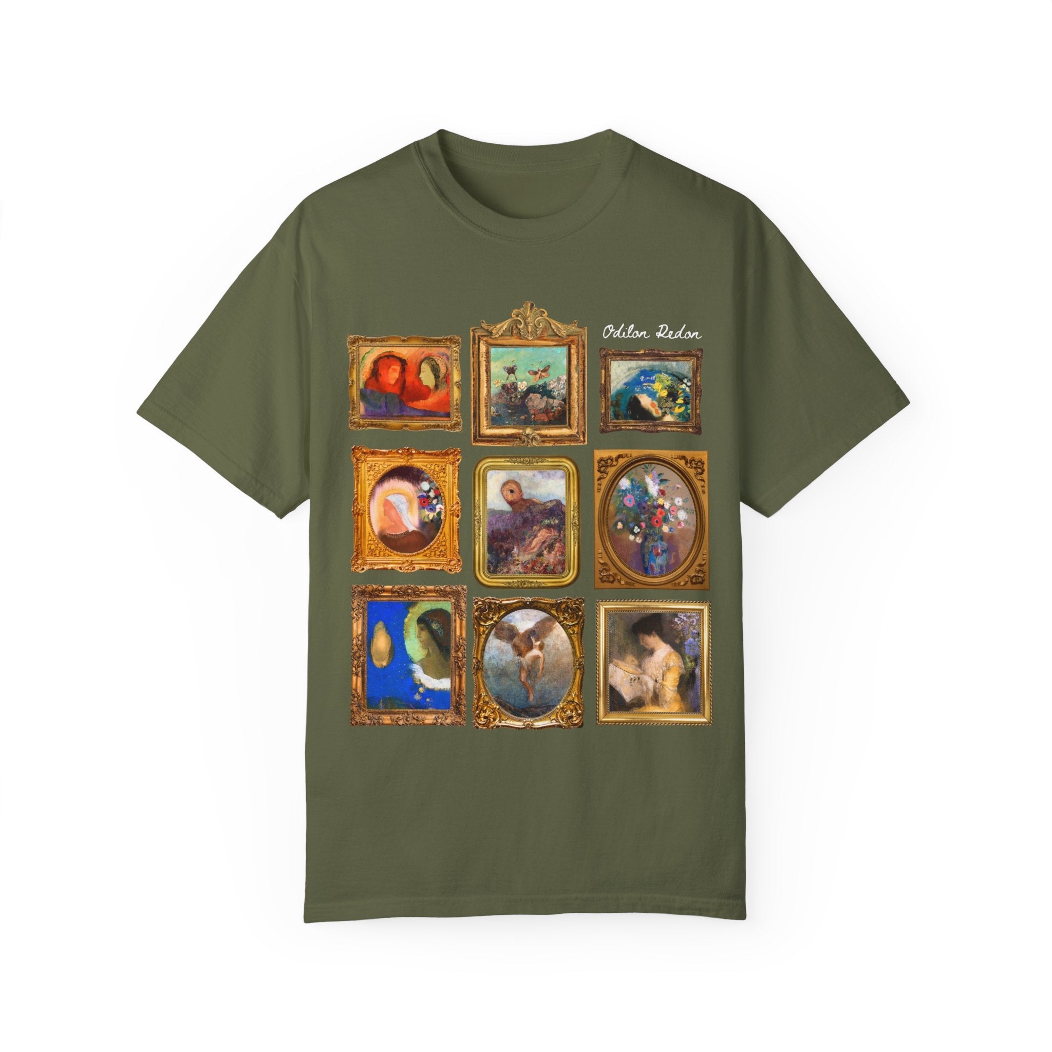 Odilon Redon Art History Tee Shirt: French Art History, 19th Century Post - Impressionism and Symbolism Art Movement, Humanities Major Gift - Opal and June