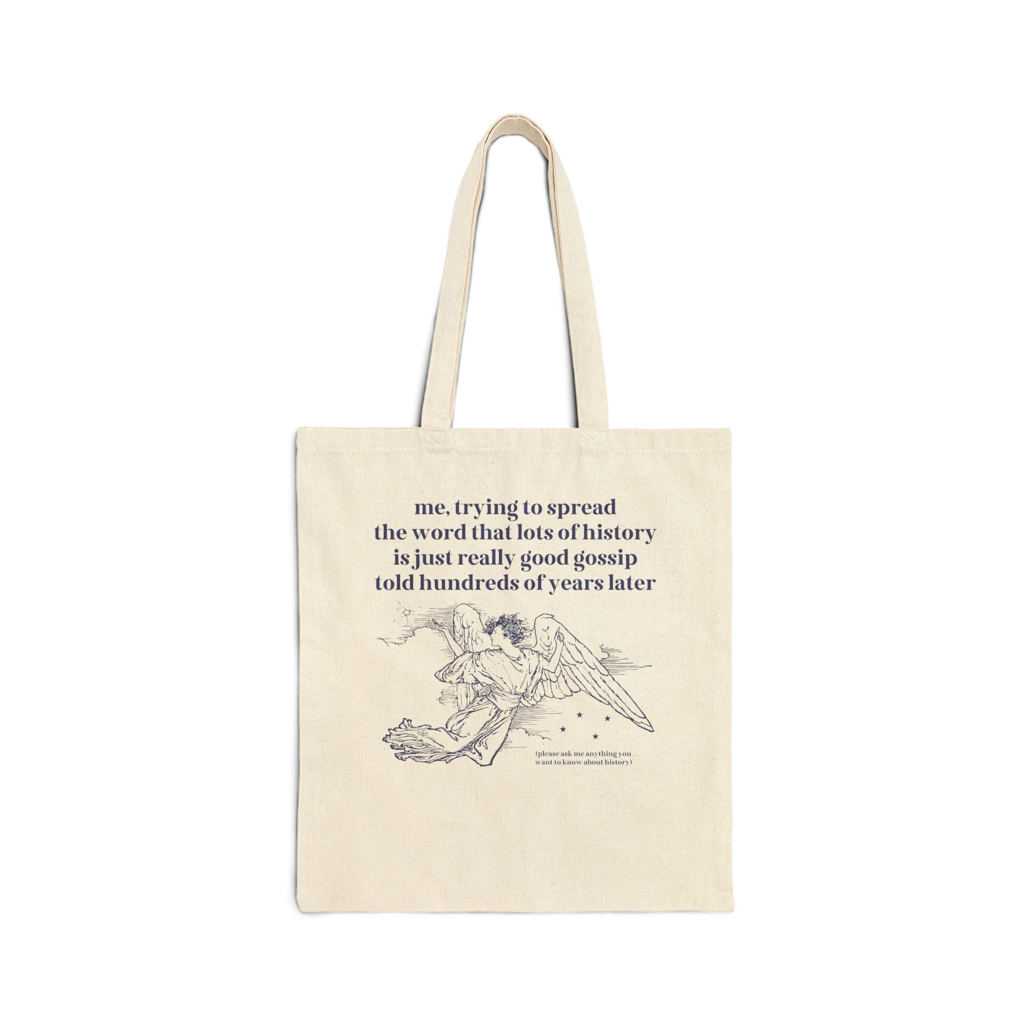 Old Historical Gossip Tote - Opal and June