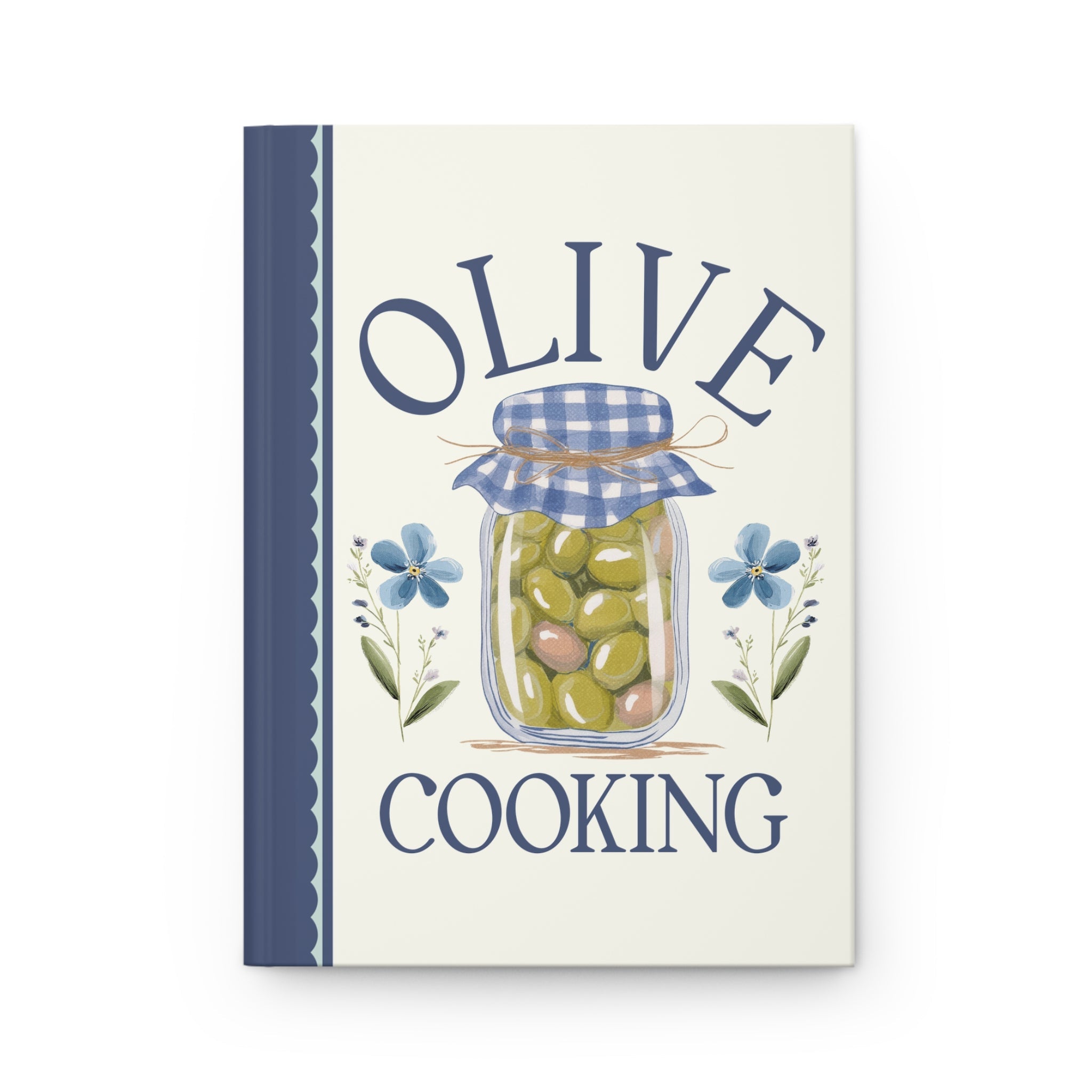 Olive Cooking Recipe Notebook - Opal and June