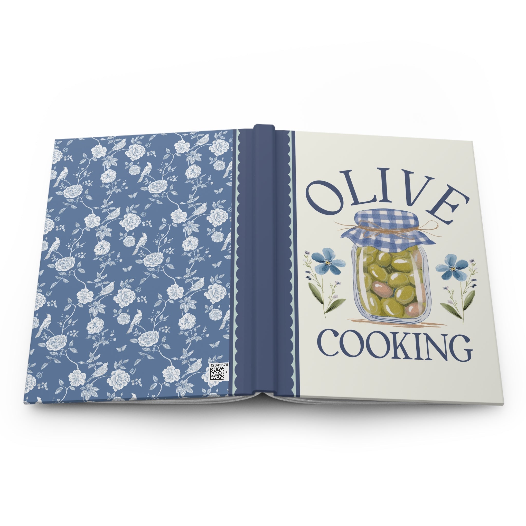 Olive Cooking Recipe Notebook - Opal and June