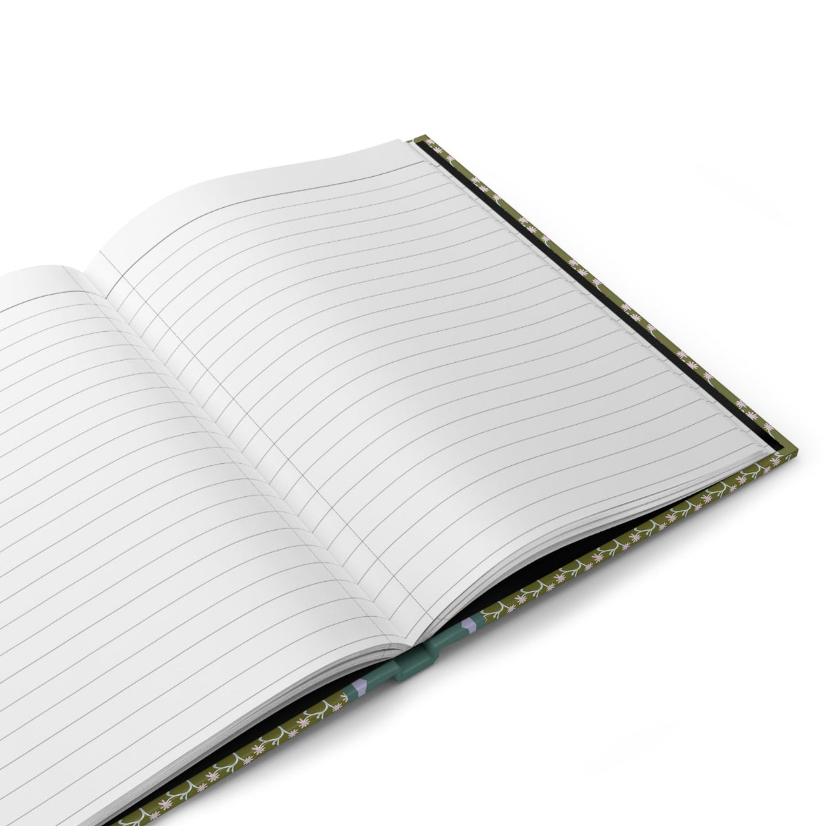 One Hundred Ways to Cause a Kerfuffle: Funny Iconic Spine Notebook with Flowers, Floral Whimsy Hardcover Journal for Writer or Friend Who Love to Journal - Opal and June