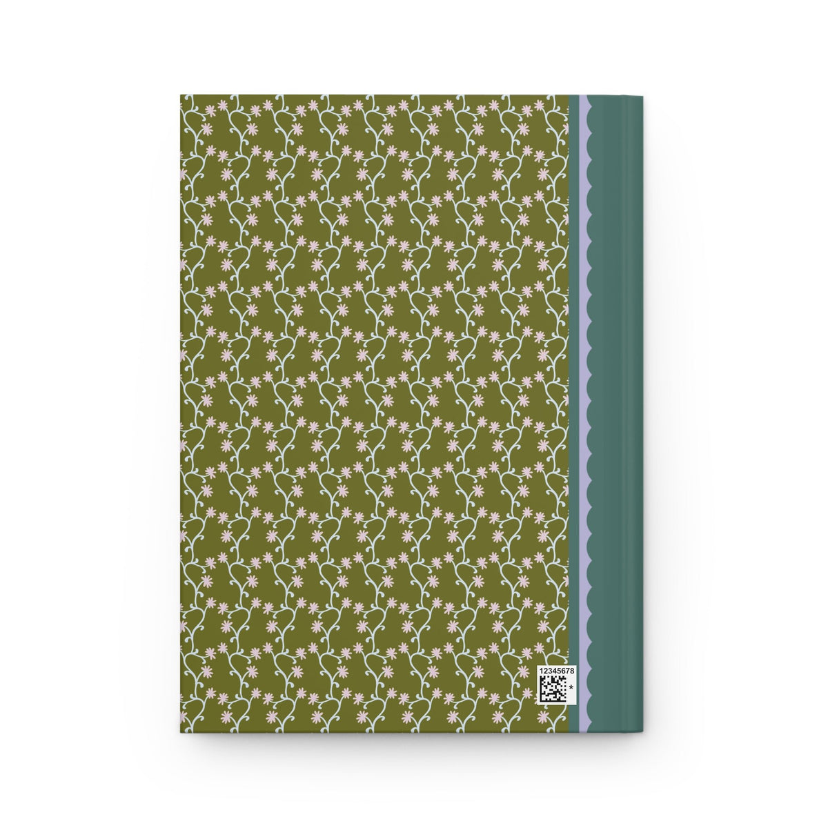 One Hundred Ways to Cause a Kerfuffle: Funny Iconic Spine Notebook with Flowers, Floral Whimsy Hardcover Journal for Writer or Friend Who Love to Journal - Opal and June