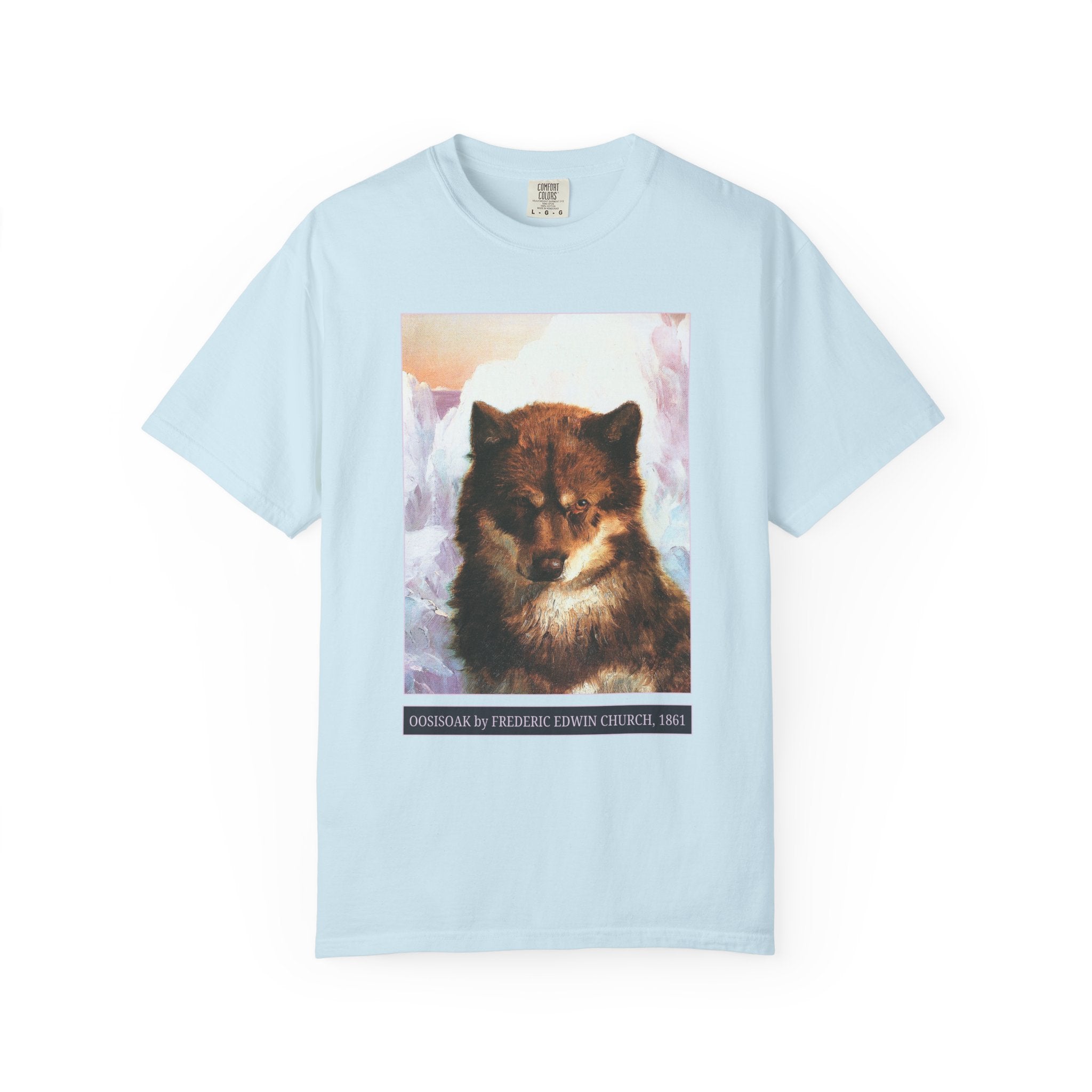 Oosisoak by Fredric Edwin Church, Animal Lover Art History Tee Shirt, Colorful Maximalist American Landscape Painter, 19th Century Painting - Opal and June