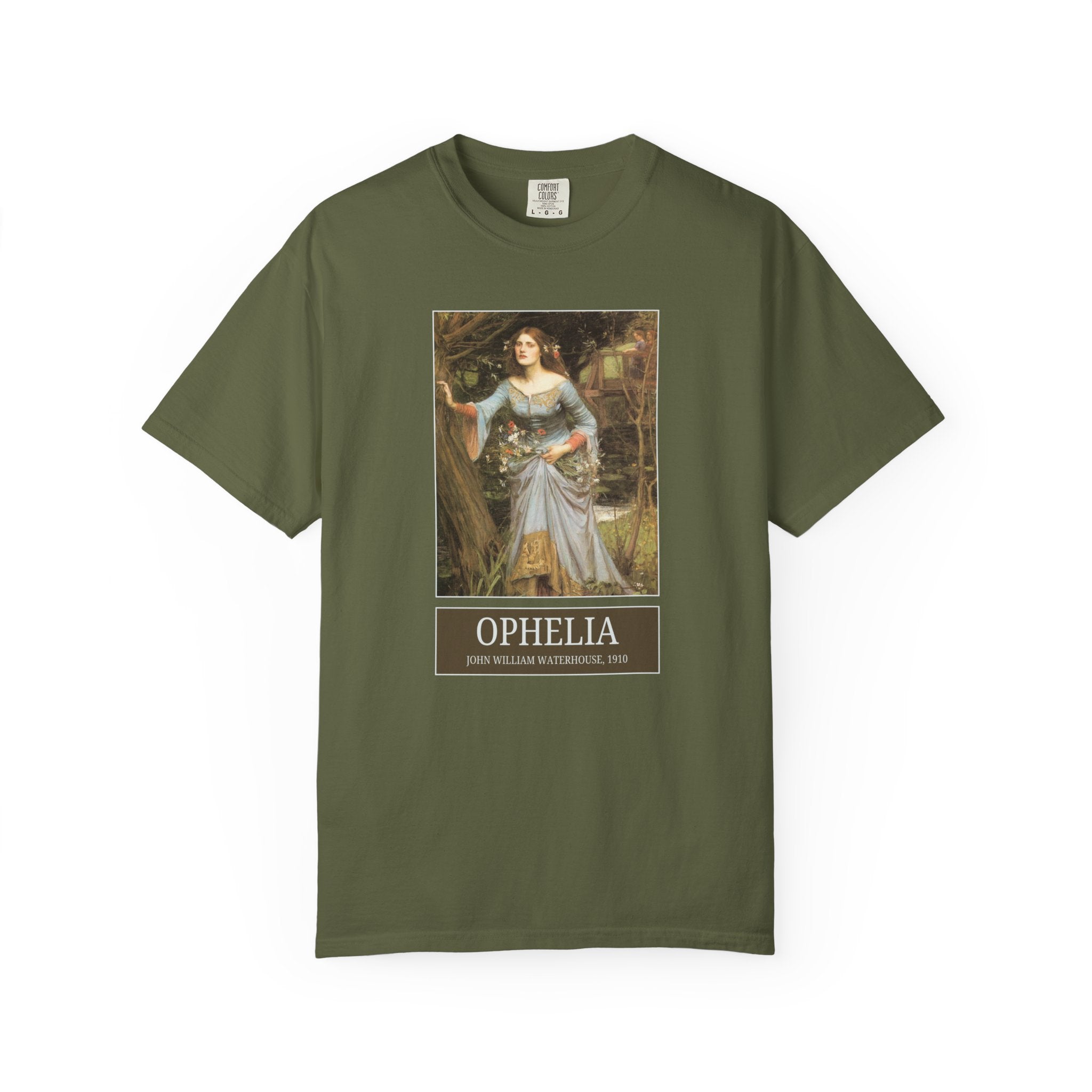 Ophelia by John William Waterhouse, Famous Painting of Ophelia from Shakespeare's Hamlet, European Art History or High School English Teacher Gift - Opal and June