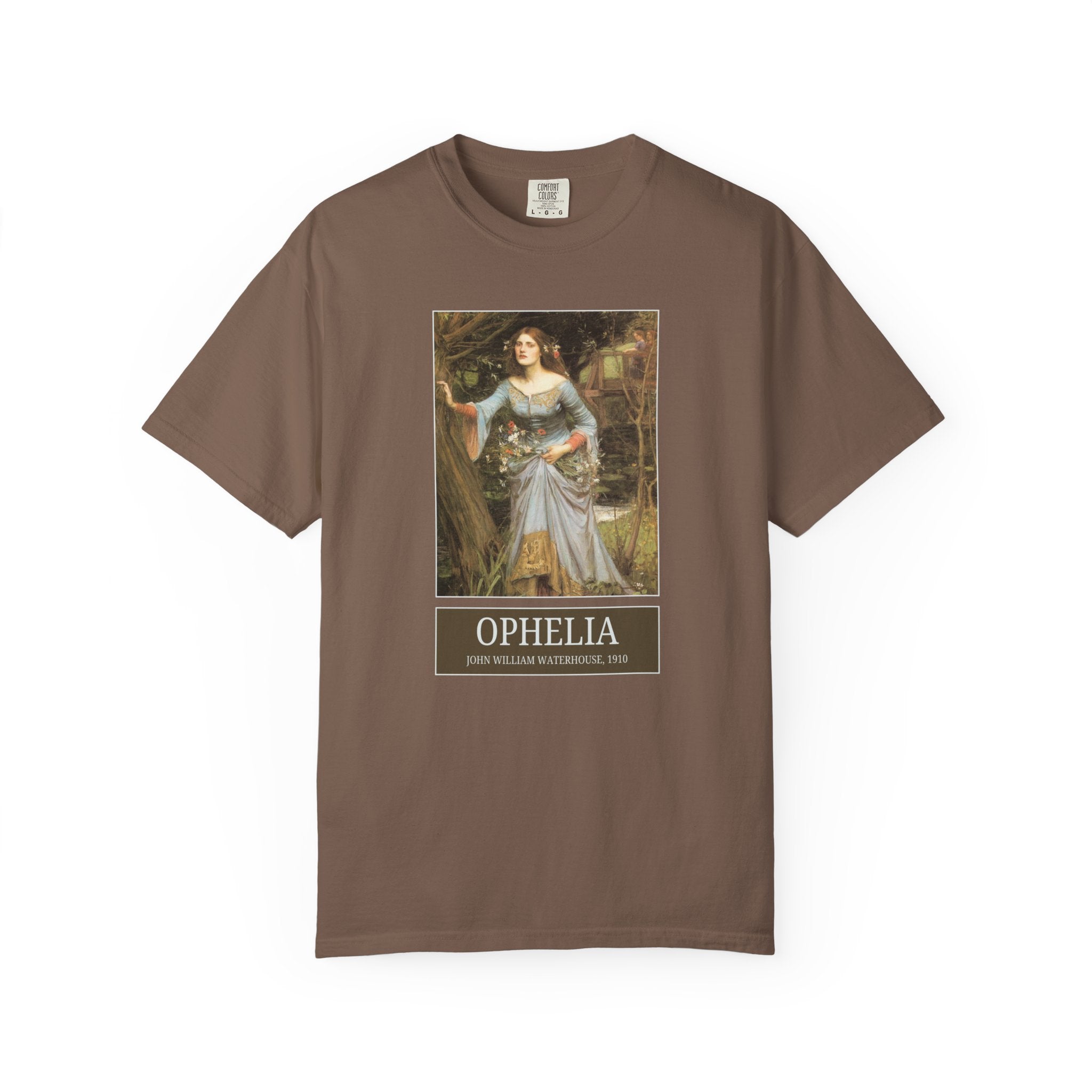 Ophelia by John William Waterhouse, Famous Painting of Ophelia from Shakespeare's Hamlet, European Art History or High School English Teacher Gift - Opal and June