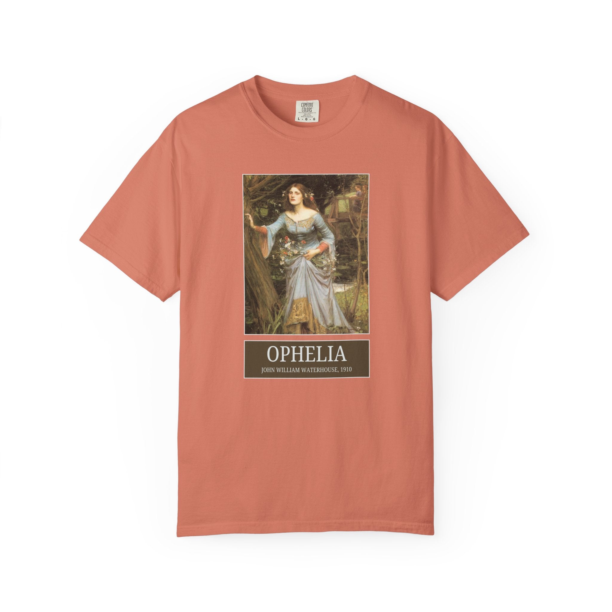 Ophelia by John William Waterhouse, Famous Painting of Ophelia from Shakespeare's Hamlet, European Art History or High School English Teacher Gift - Opal and June