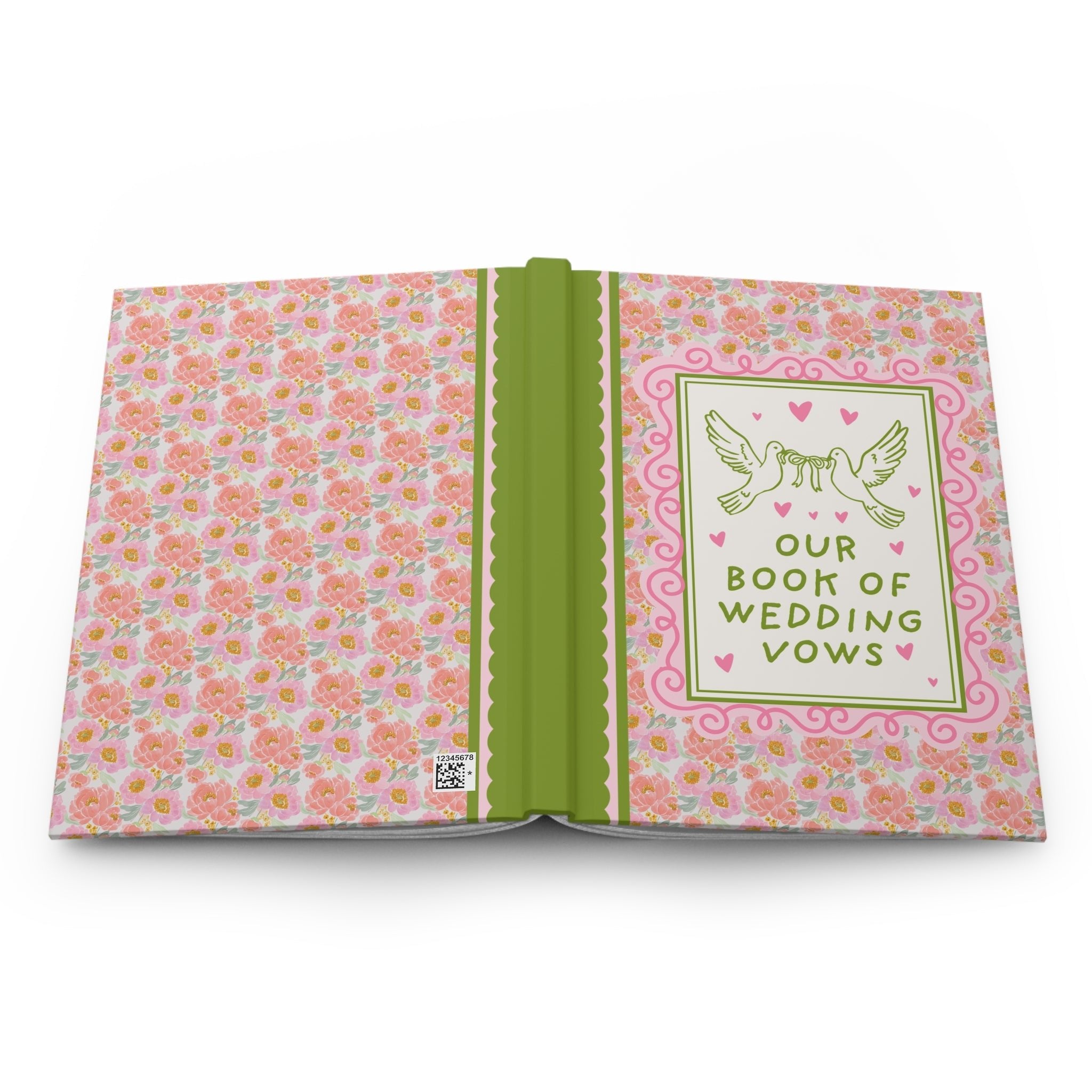 Our Book of Wedding Vows - Opal and June