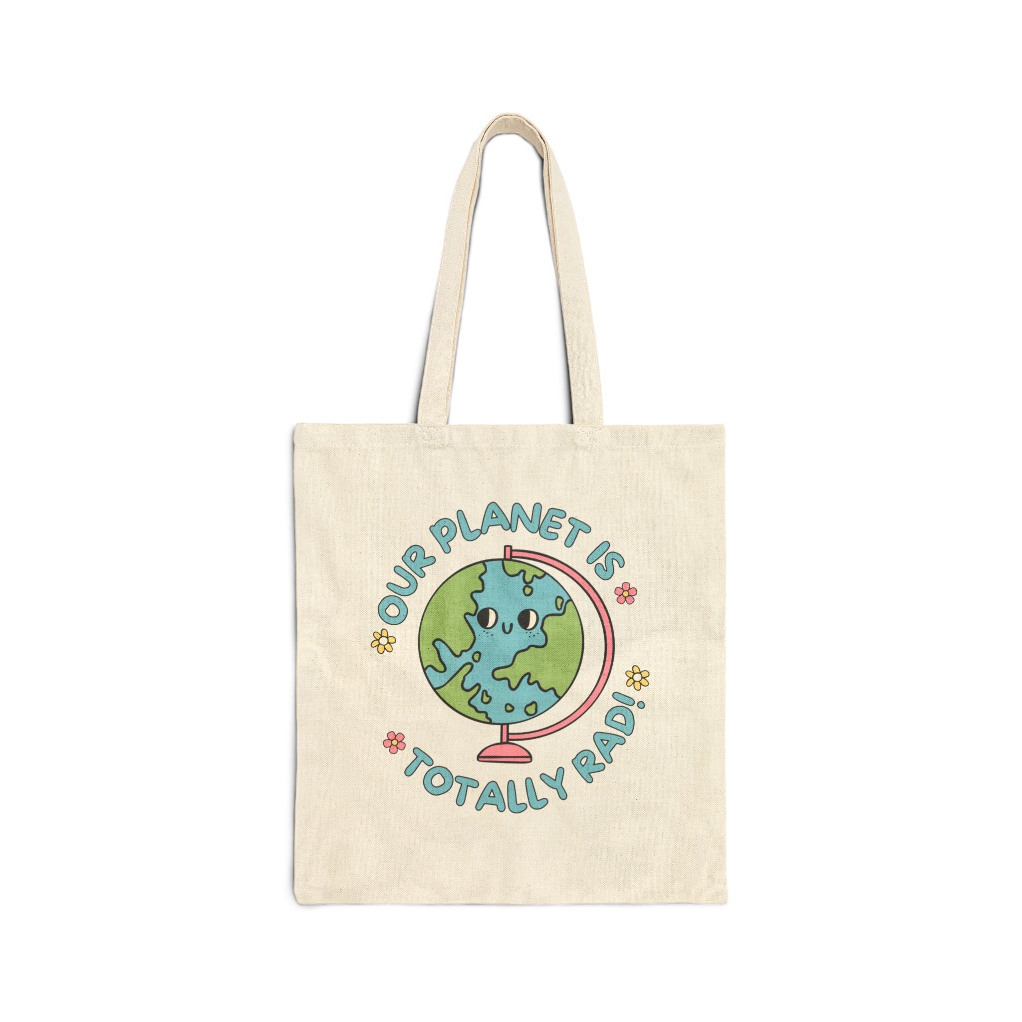 Our Planet is Totally Rad Tote Bag - Opal and June