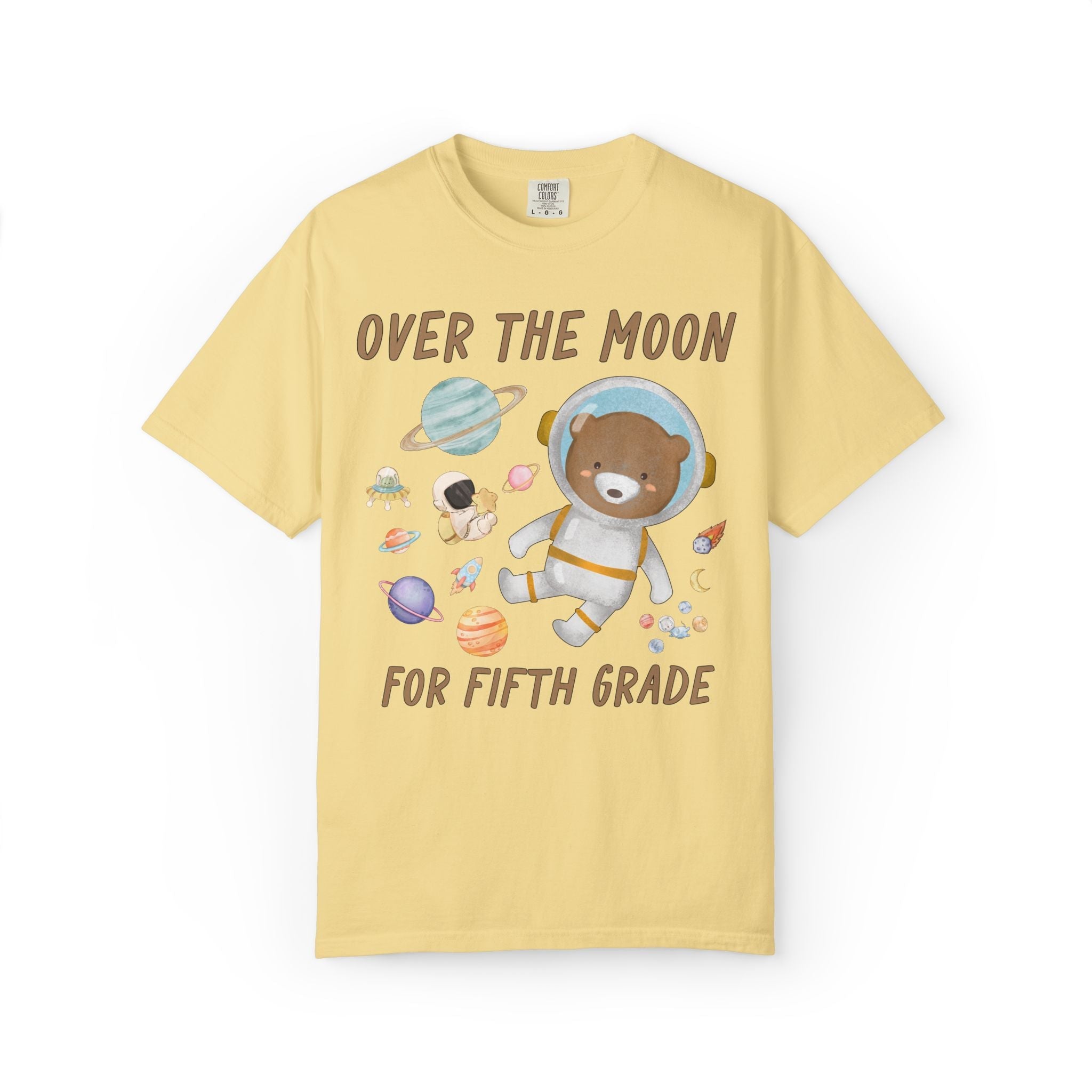 Over the Moon for Fifth Grade Tee - Opal and June