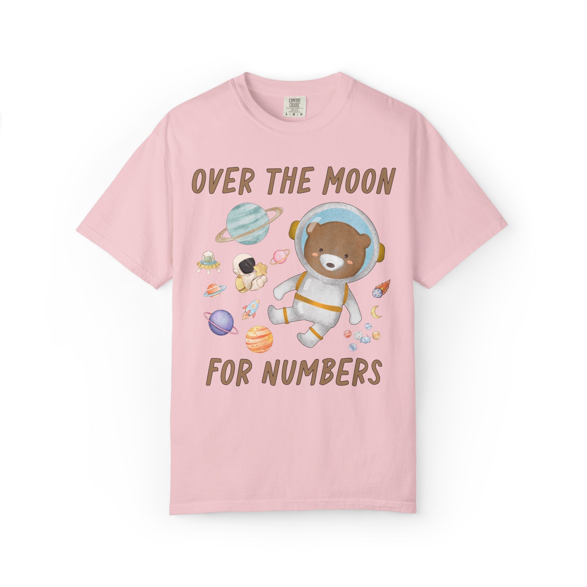 Over the Moon for Numbers Math Tee - Opal and June