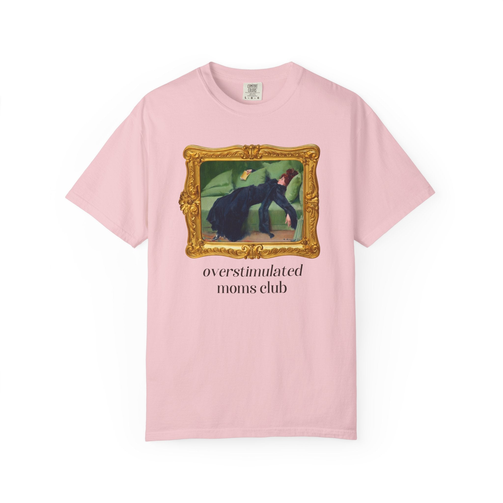 Overstimulated Moms Club Tee Shirt - Opal and June