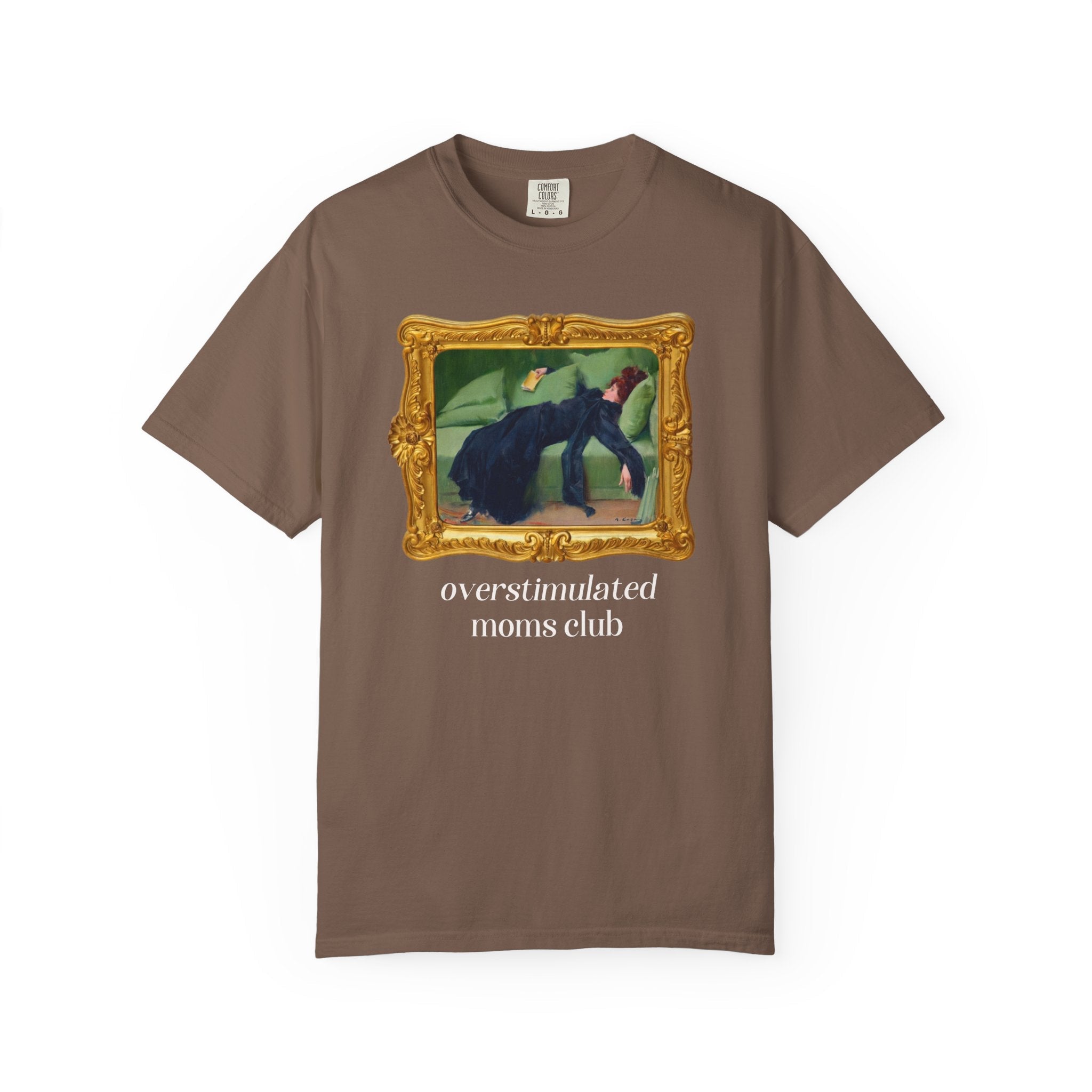 Overstimulated Moms Club Tee Shirt - Opal and June