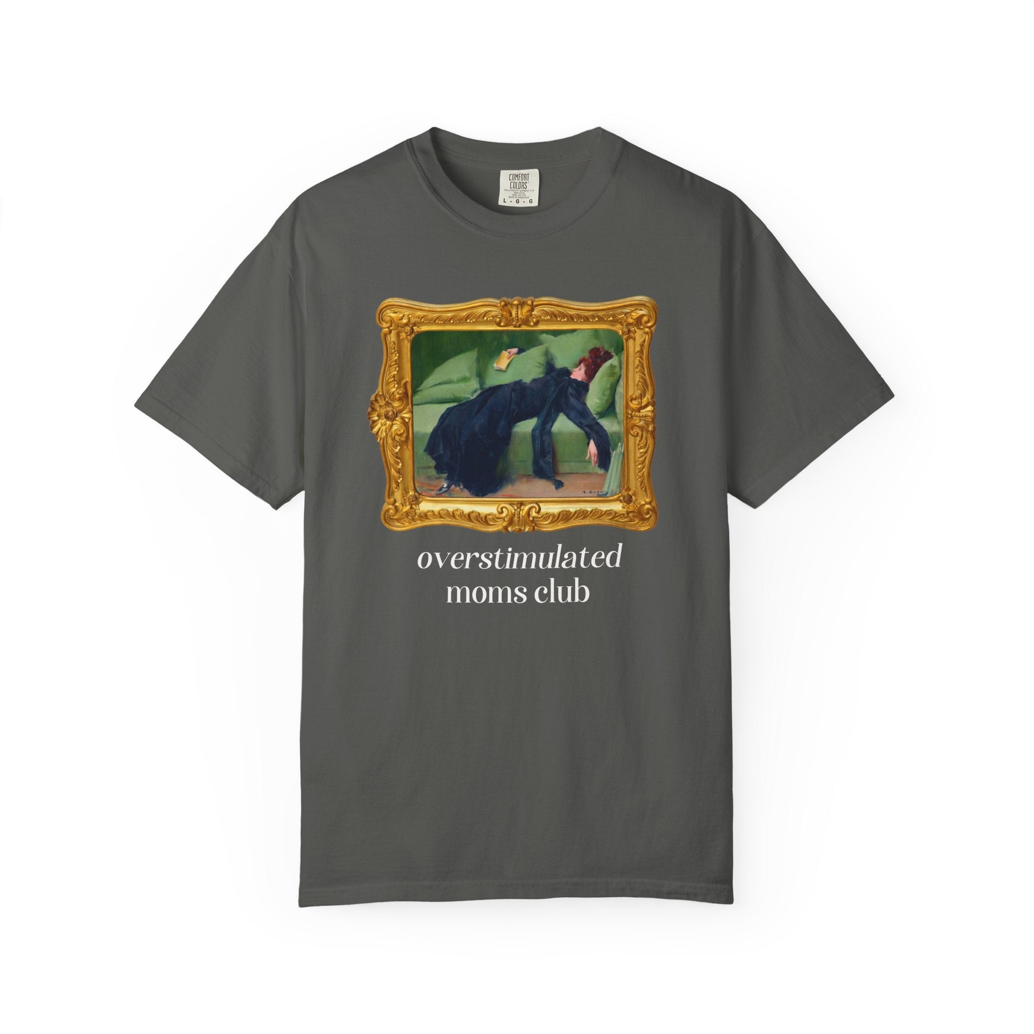Overstimulated Moms Club Tee Shirt - Opal and June