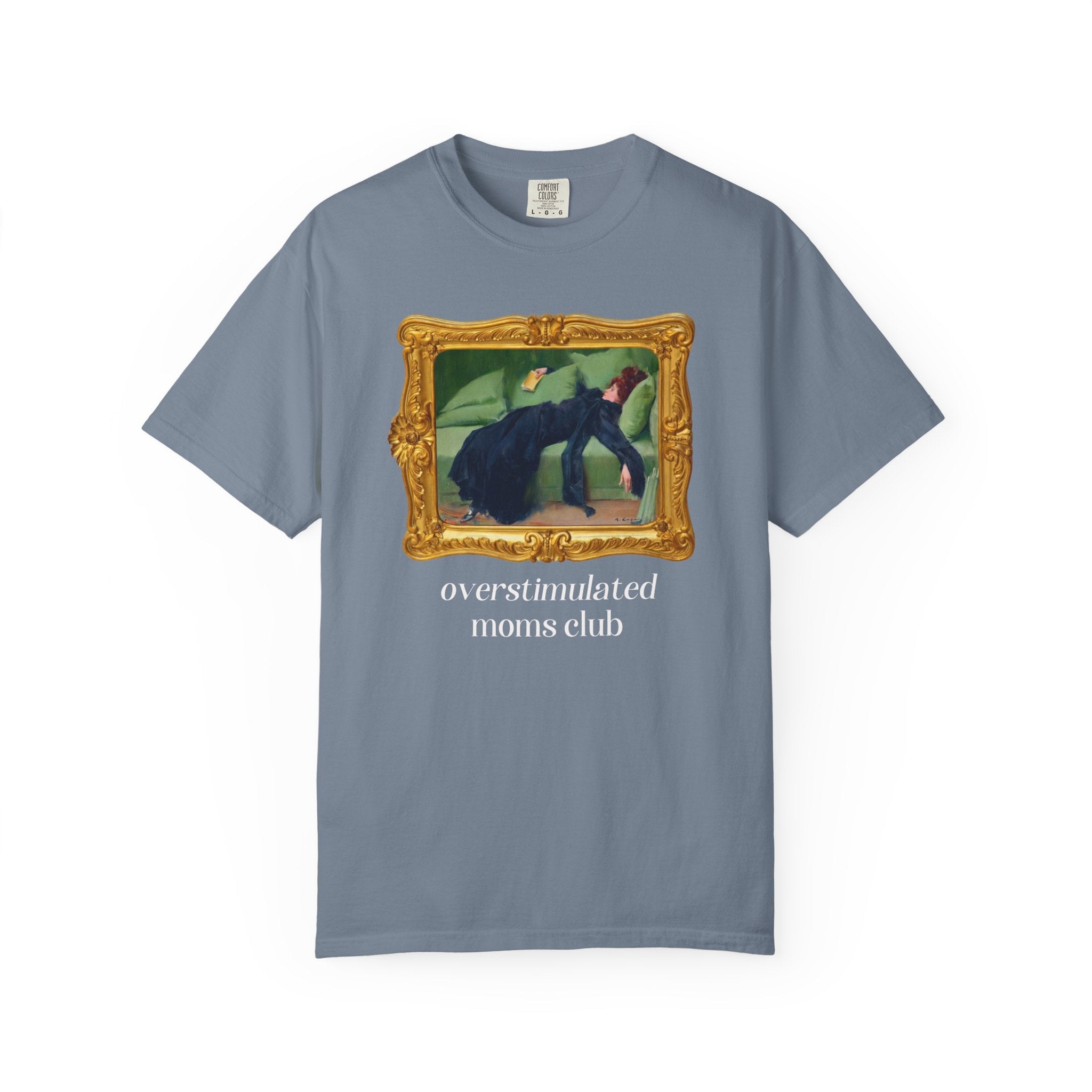 Overstimulated Moms Club Tee Shirt - Opal and June