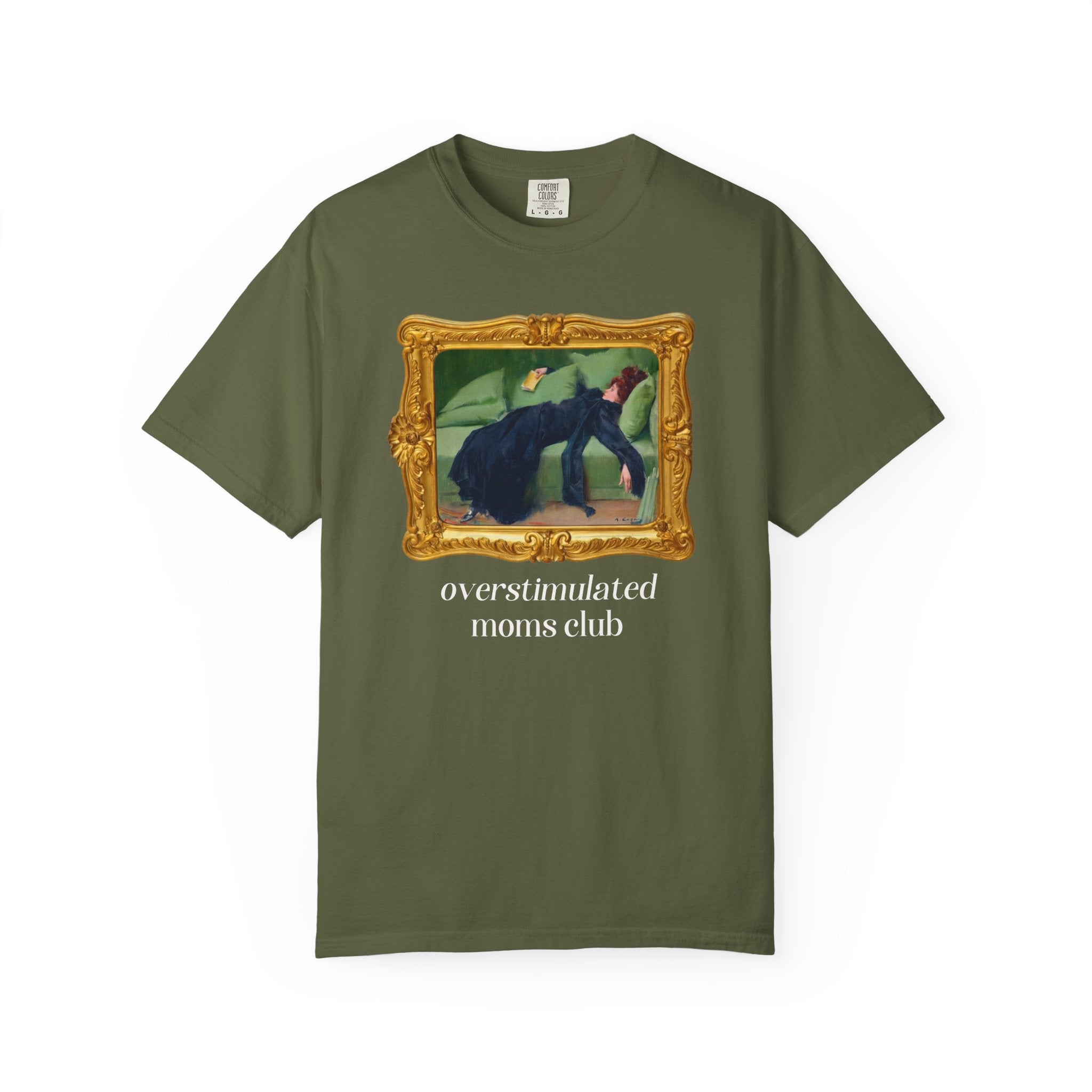 Overstimulated Moms Club Tee Shirt - Opal and June